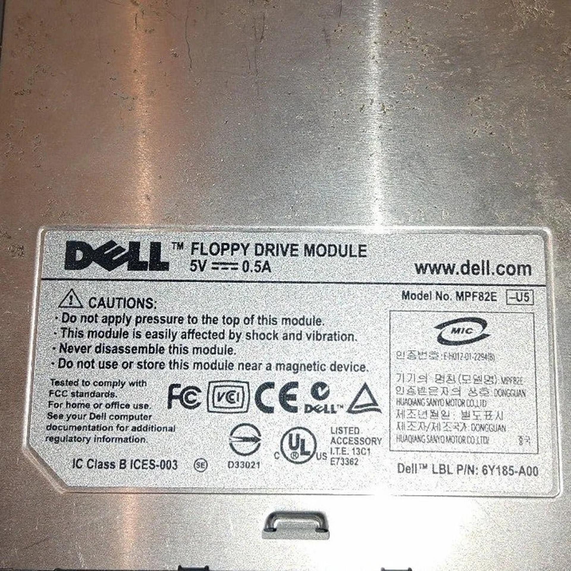 Dell 01R159 3.5" Floppy Drive for Dell Latitude D Series 6Y185-A00 MPF82E-U5