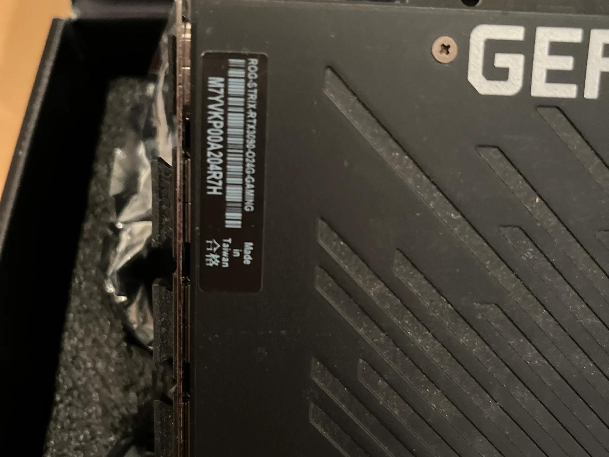 ASUS ROG STRIX GAMING OC RTX 3090