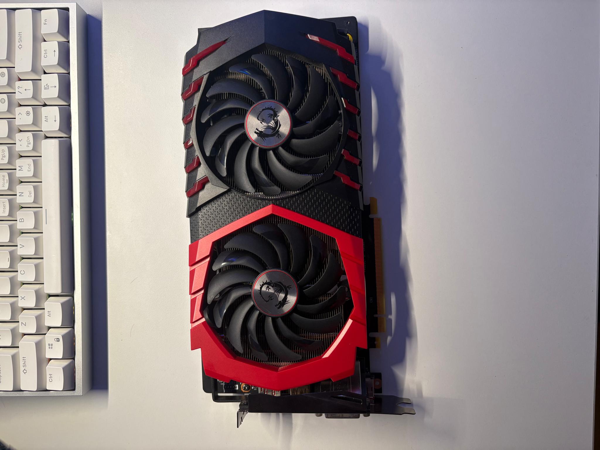 Used MSI GeForce GTX 1060 3GB GDDR5 192-bit Graphics Card