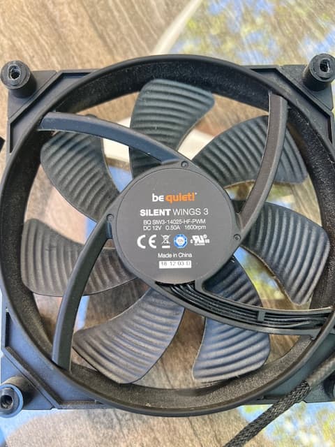 Be Quiet! Silent Wings 3 140mm Case Fans (2 fans total)