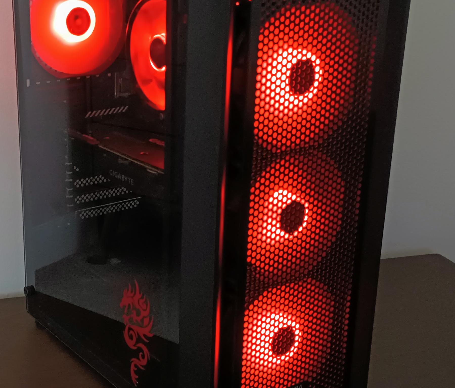 Awesome RGB Gaming PC i7 9700k RTX 2080 16GB RAM 1tb ssd WI-FI & BLUETOOTH Value Midrange