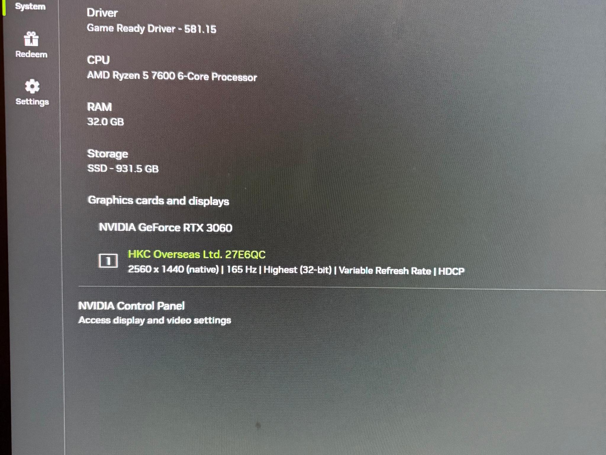 AM5-7600 RTX-3060 12gb