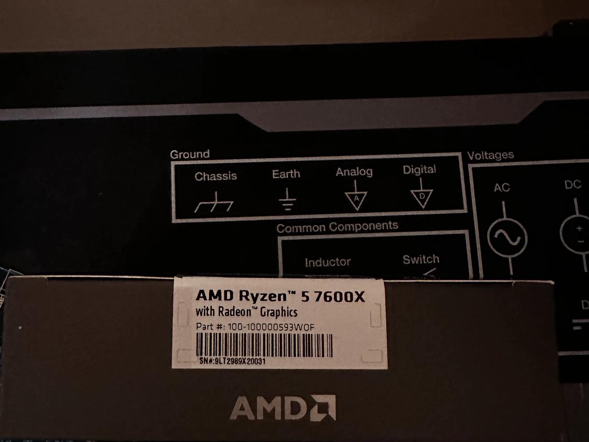 BNIB AMD Ryzen 5 7600x AM5