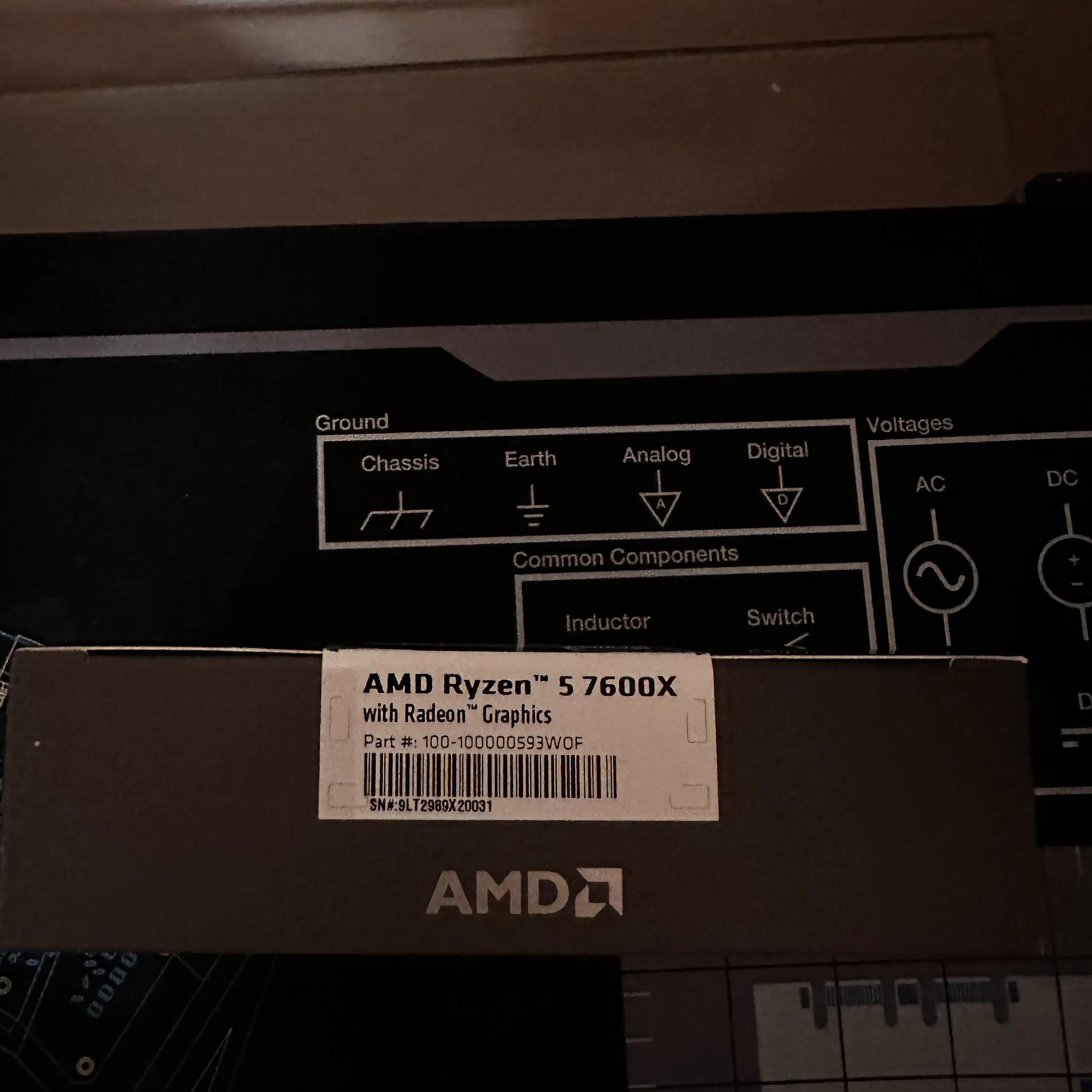 BNIB AMD Ryzen 5 7600x AM5