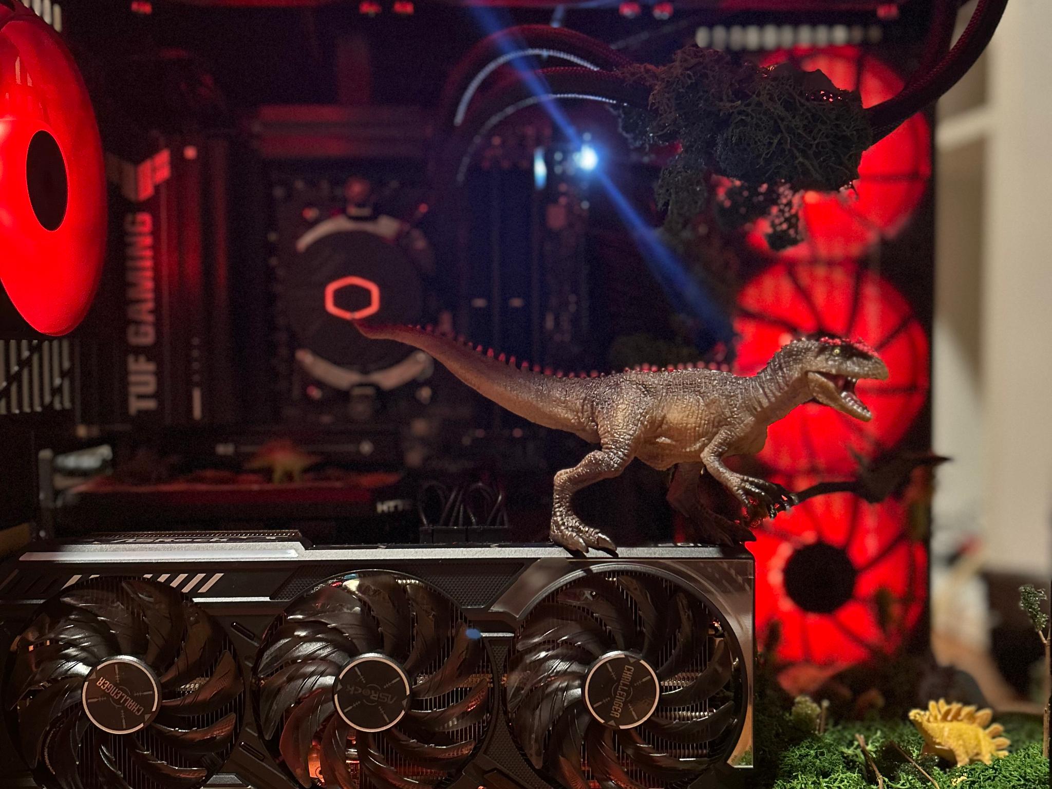 Brand New, Stealthy, and Jurassic Custom Build with interior decor and a perfect fit into your setup