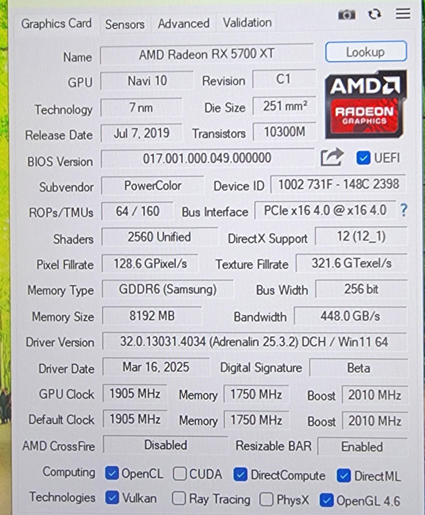 Intel i5 12400F AMD Power Color Red Devil 5700 Xt  MSI Pro Wifi MB 32GB DDR4 850w PSU
