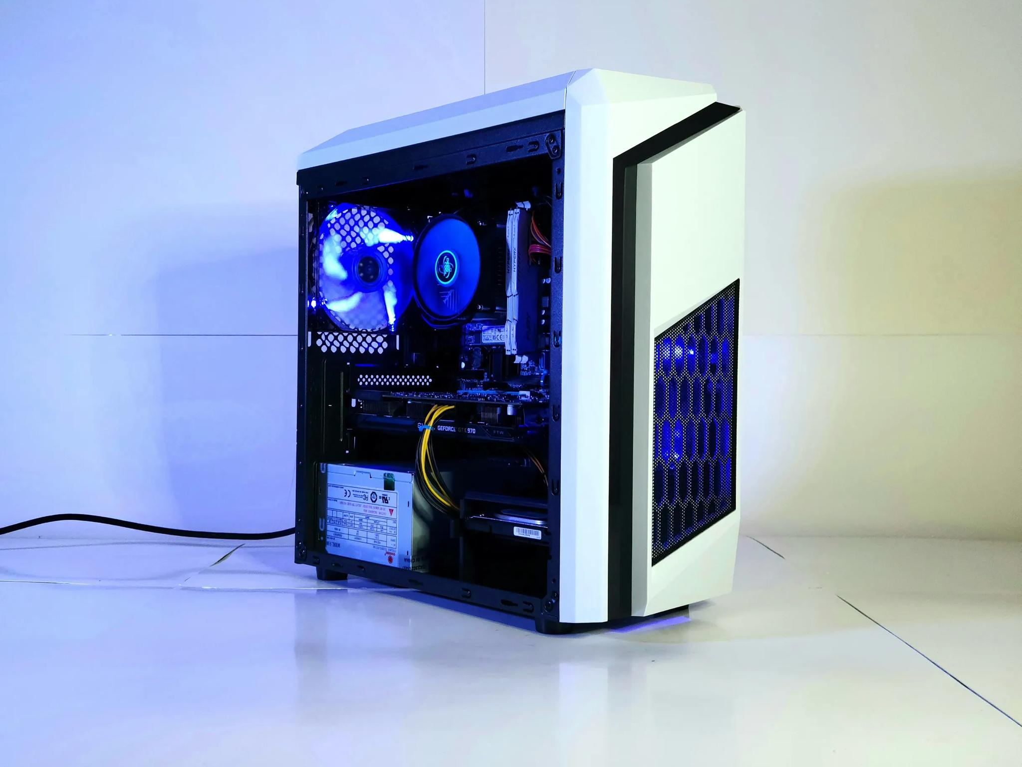 WTX7 Gaming PC Custom i5 Windows 10 Pro GTX 970 800GB Desktop Powerstation