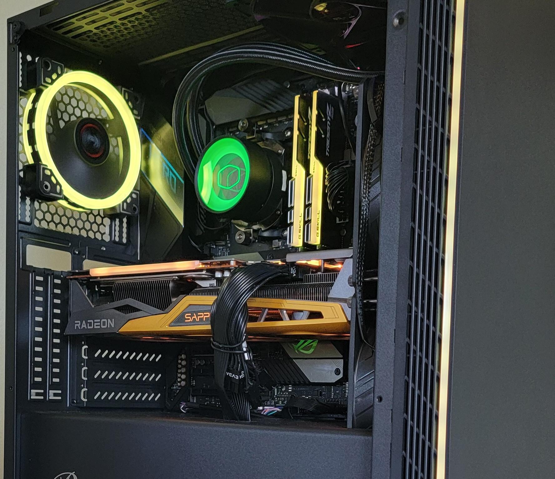 ASUS ROG X570 Crosshair VIII Hero AMD Ryzen 7 5800X Sapphire ToxicRX6900XT 16GB