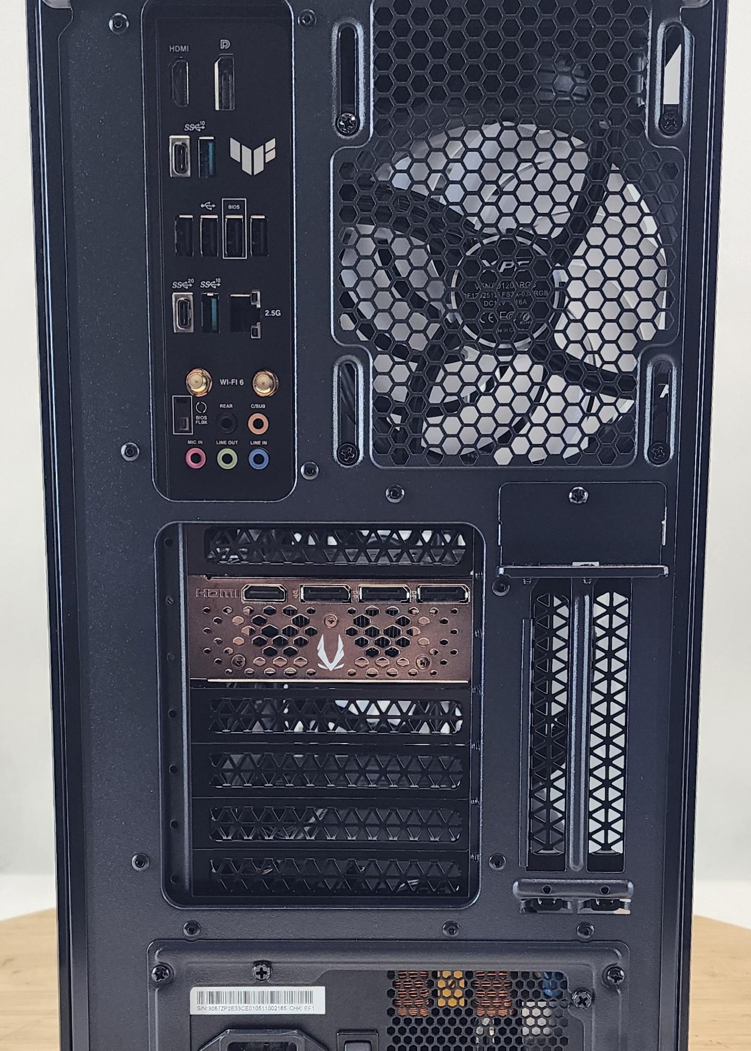 Gaming PC Ryzen 7 7700X 16GB RAM 1TB SSD RTX 4060 Ti 16GB Windows 11 Computer