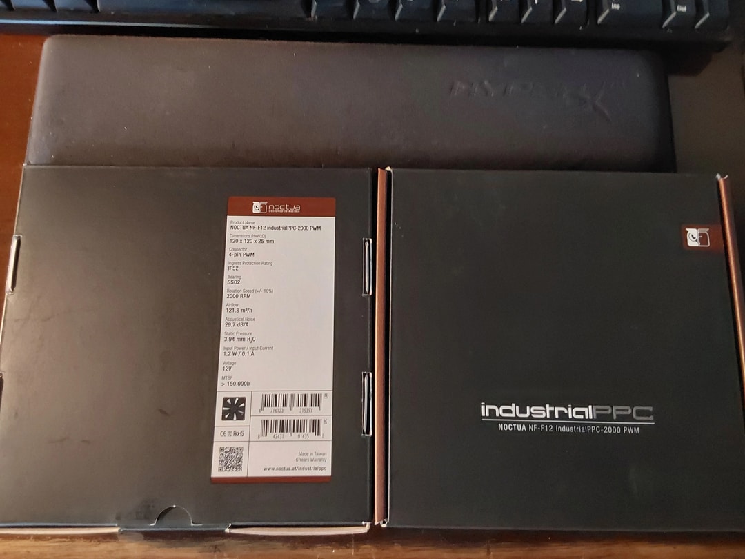 Pair of Noctua Cooling 120MM NF-F12 iPPC 2000 PWM Fans | Jawa