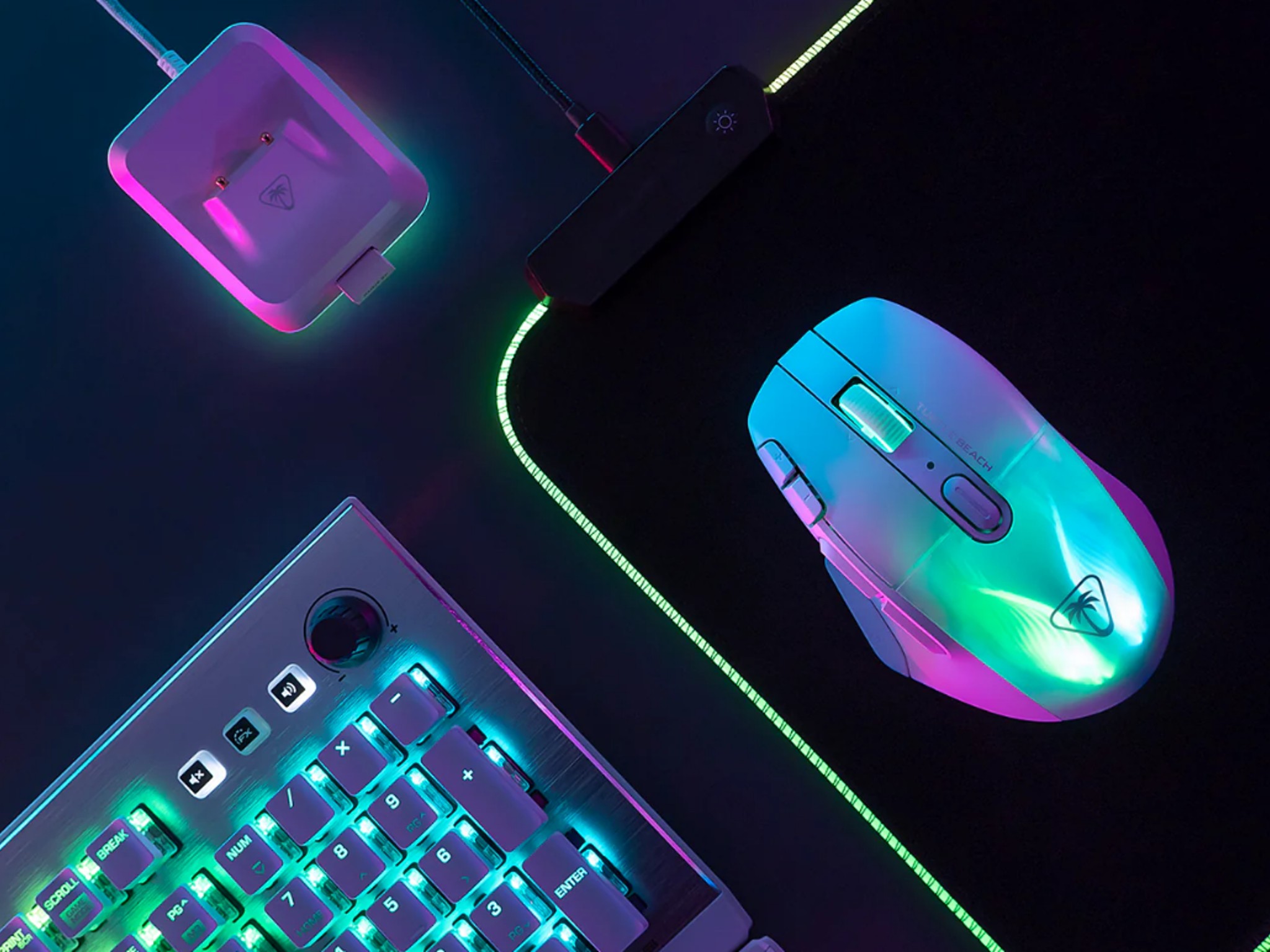 BNIB ROCCAT Kone XP Air – Wireless Customizable Ergonomic RGB Gaming Mouse - White