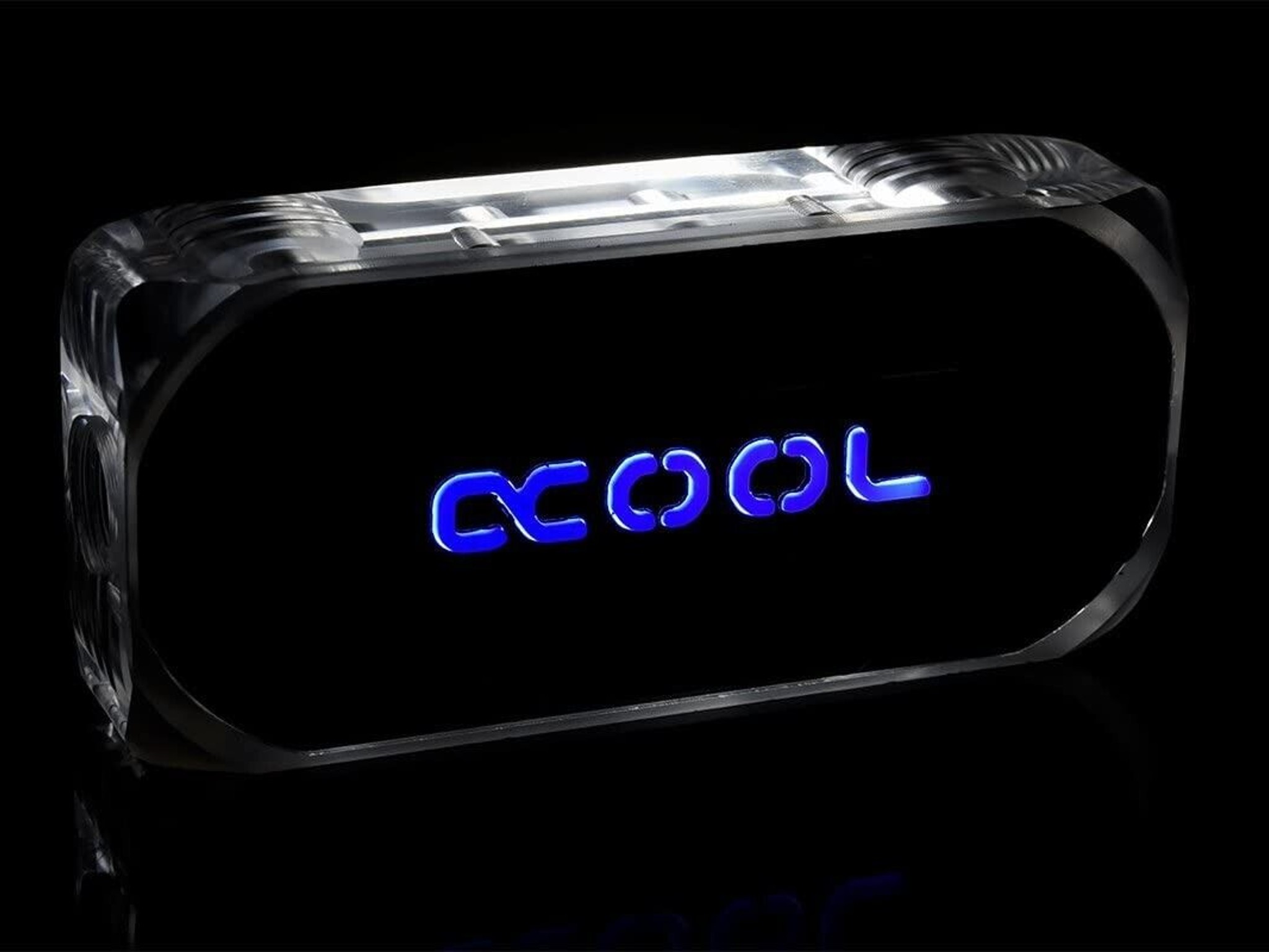 Alphacool 12533 GPX SLI Connector - Dual Asymetric Acryl (12533)