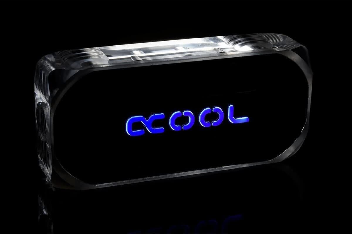 Alphacool 12533 GPX SLI Connector - Dual Asymetric Acryl (12533)