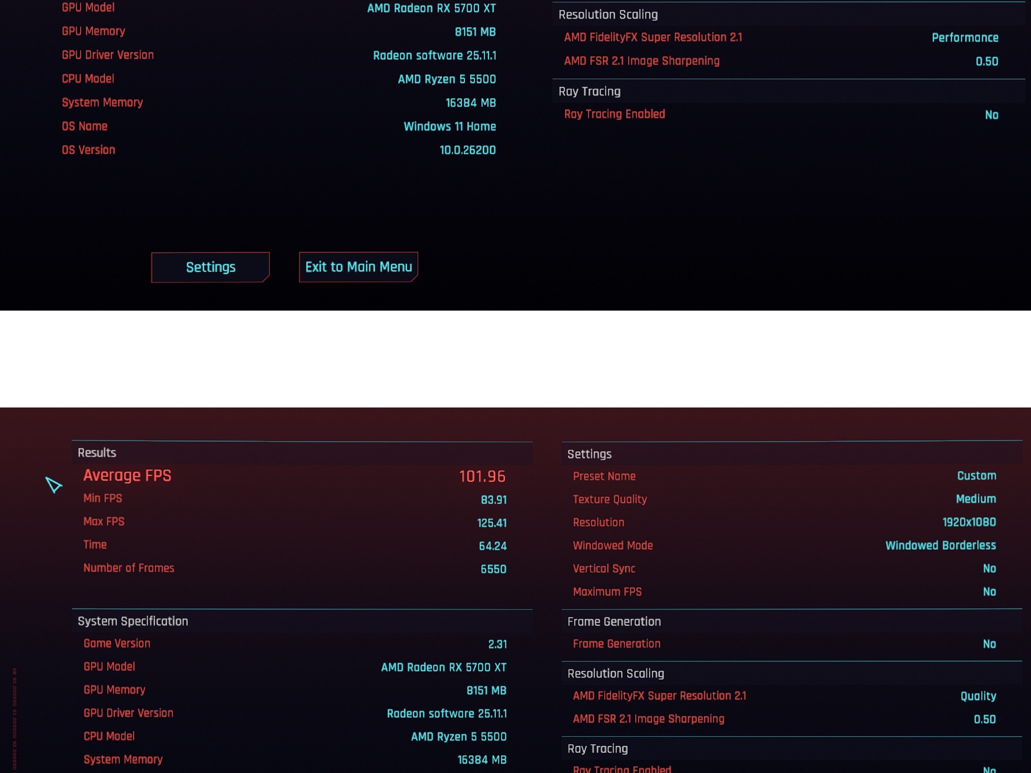 Entry Gaming PC - Ryzen 5 5500 & RX 5700XT