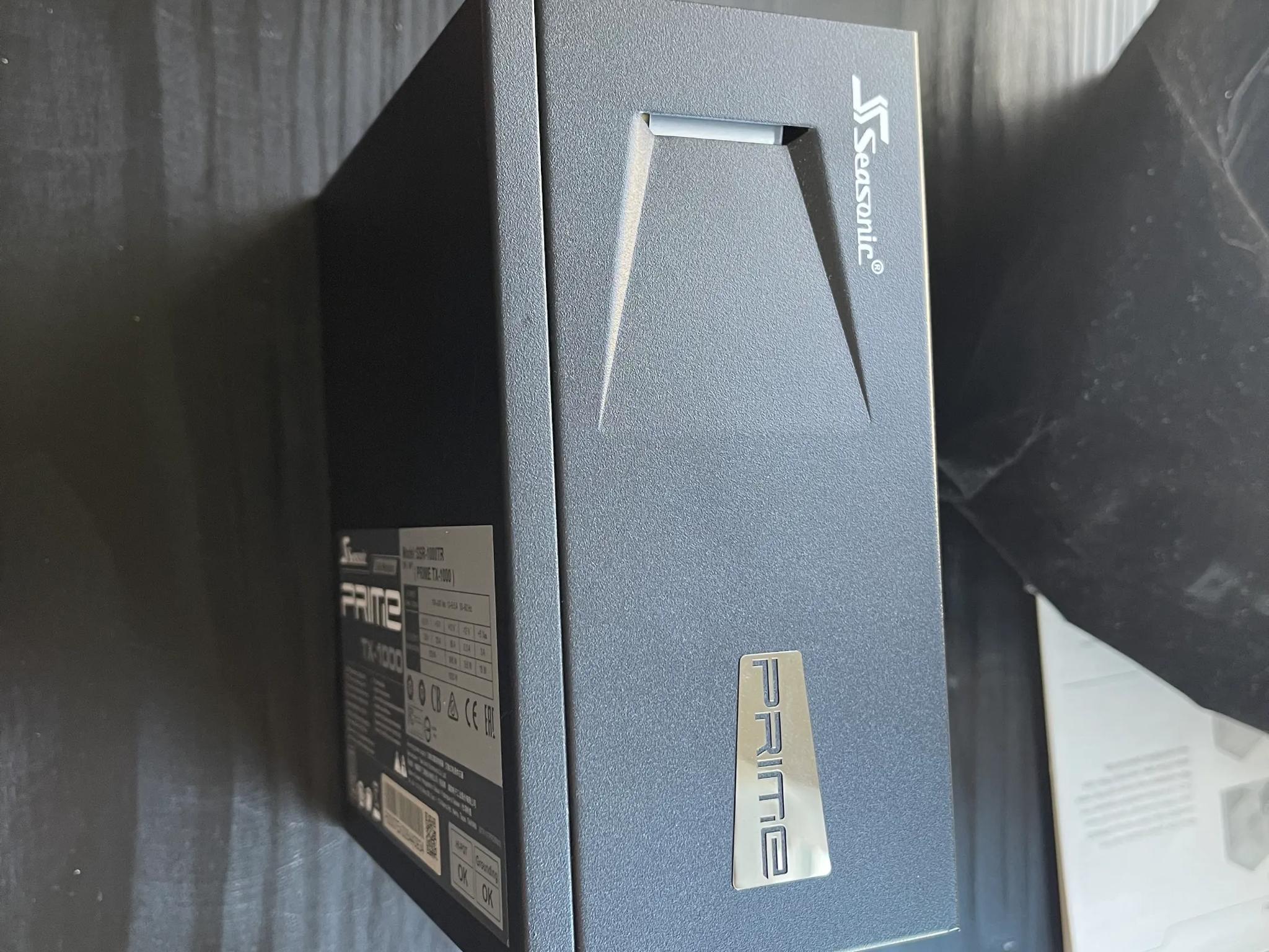 ⚠️NEW OPEN BOX⚠️ SeaSonic PRIME TX-1000 80+ Titanium Fully Modular PSU