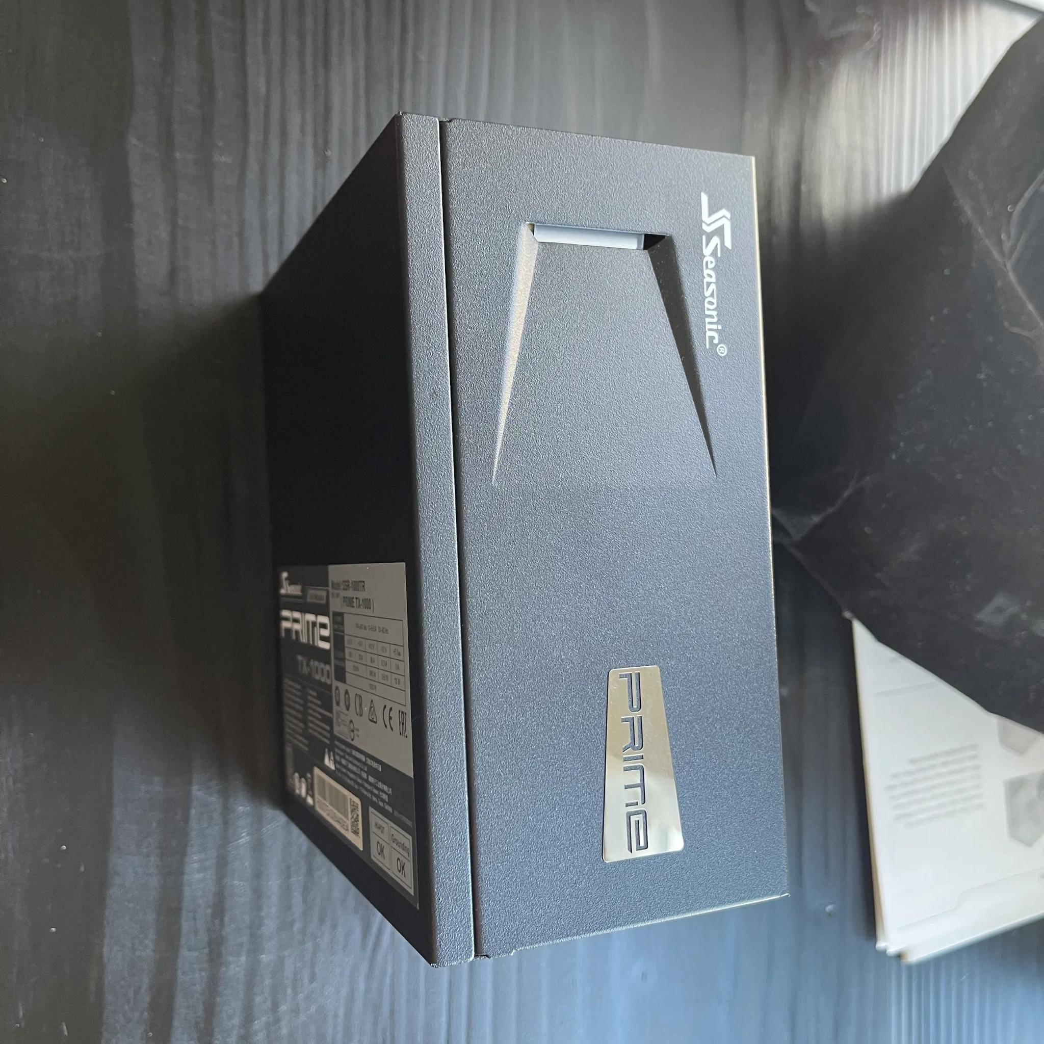 ⚠️NEW OPEN BOX⚠️ SeaSonic PRIME TX-1000 80+ Titanium Fully Modular PSU