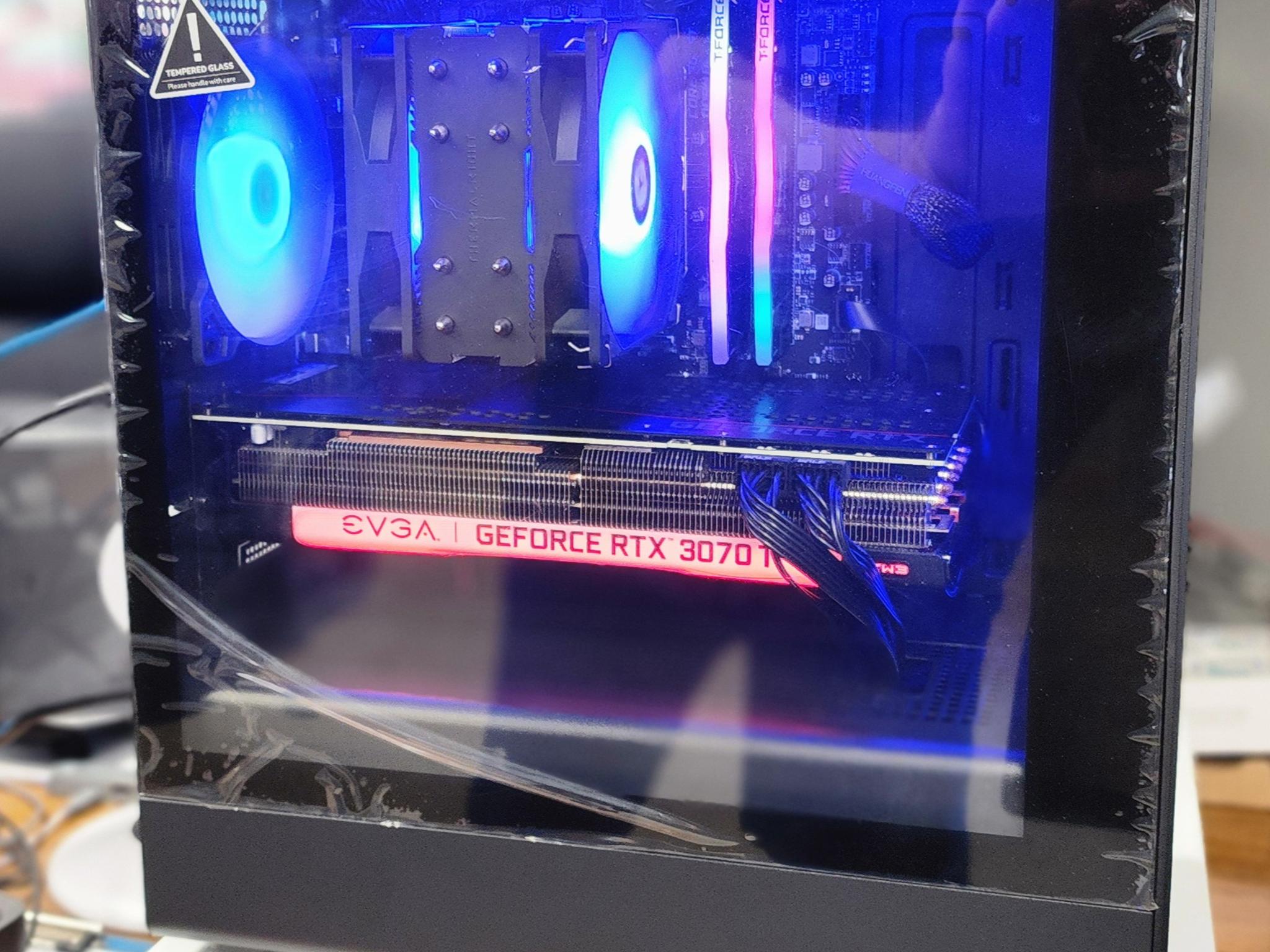 Gaming PC | Ryzen 7 5700x 8-Core | EVGA FTW3 GeForce 3070 TI | DDR4 16GB 3600 | Win 11 Computer