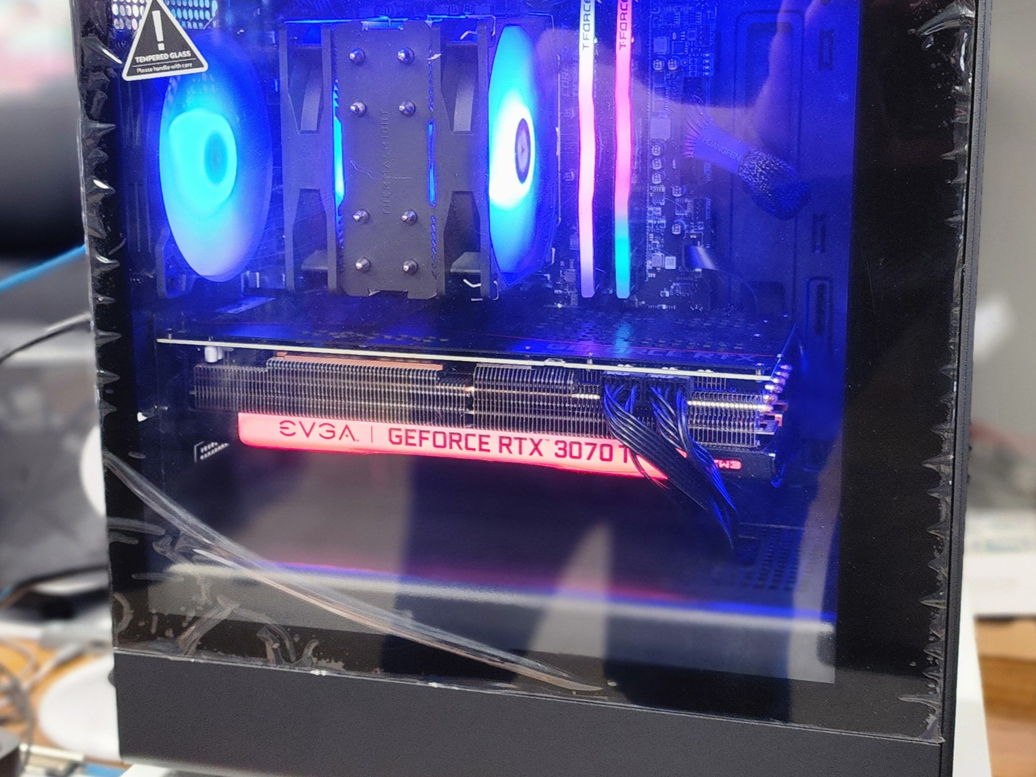 Gaming PC | Ryzen 7 5700x 8-Core | EVGA FTW3 GeForce 3070 TI | DDR4 16GB 3600 | Win 11 Computer