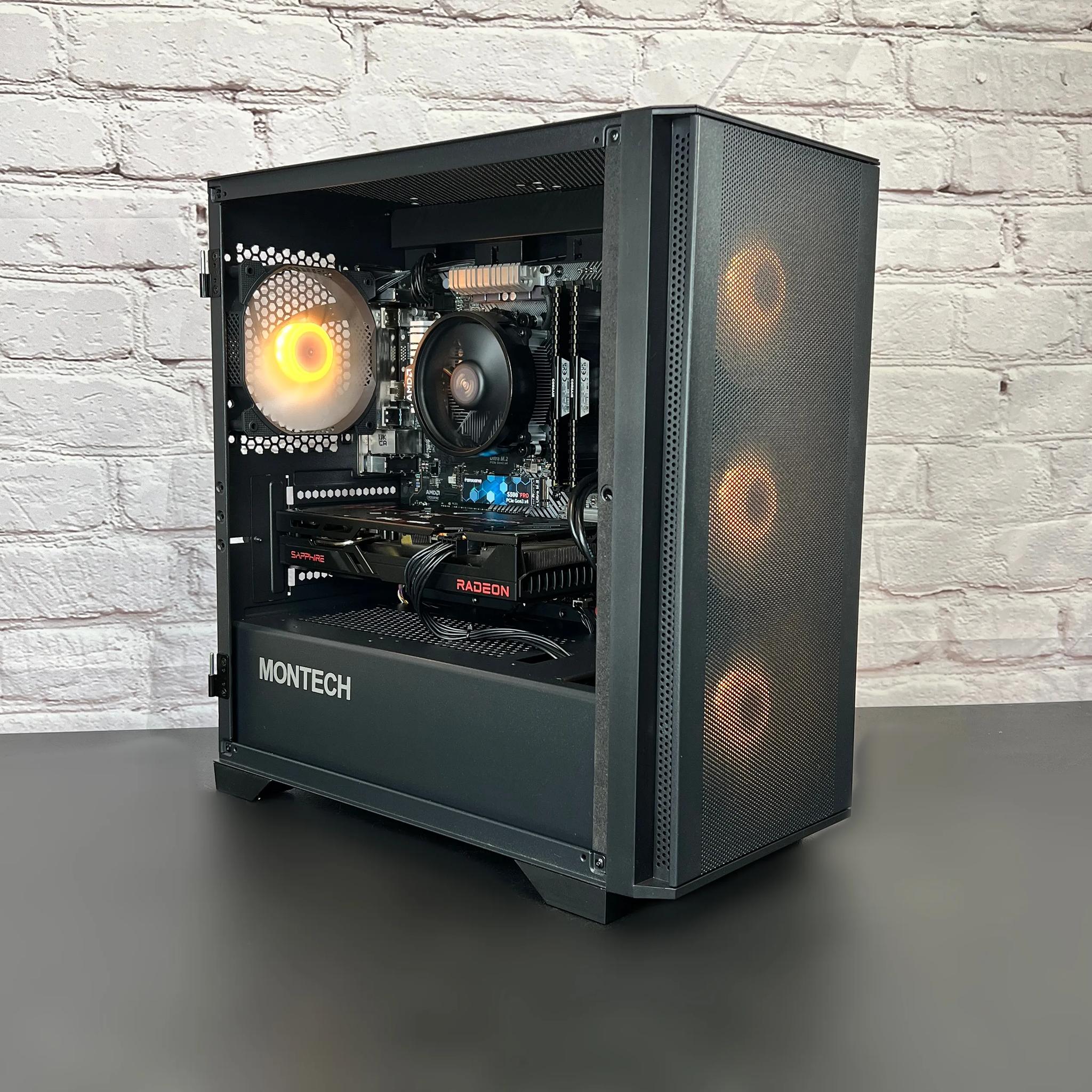 Ryzen 5 3600 RX 6600 XT 16GB RAM 1TB M.2 Wifi/BT Win 10 Gaming PC