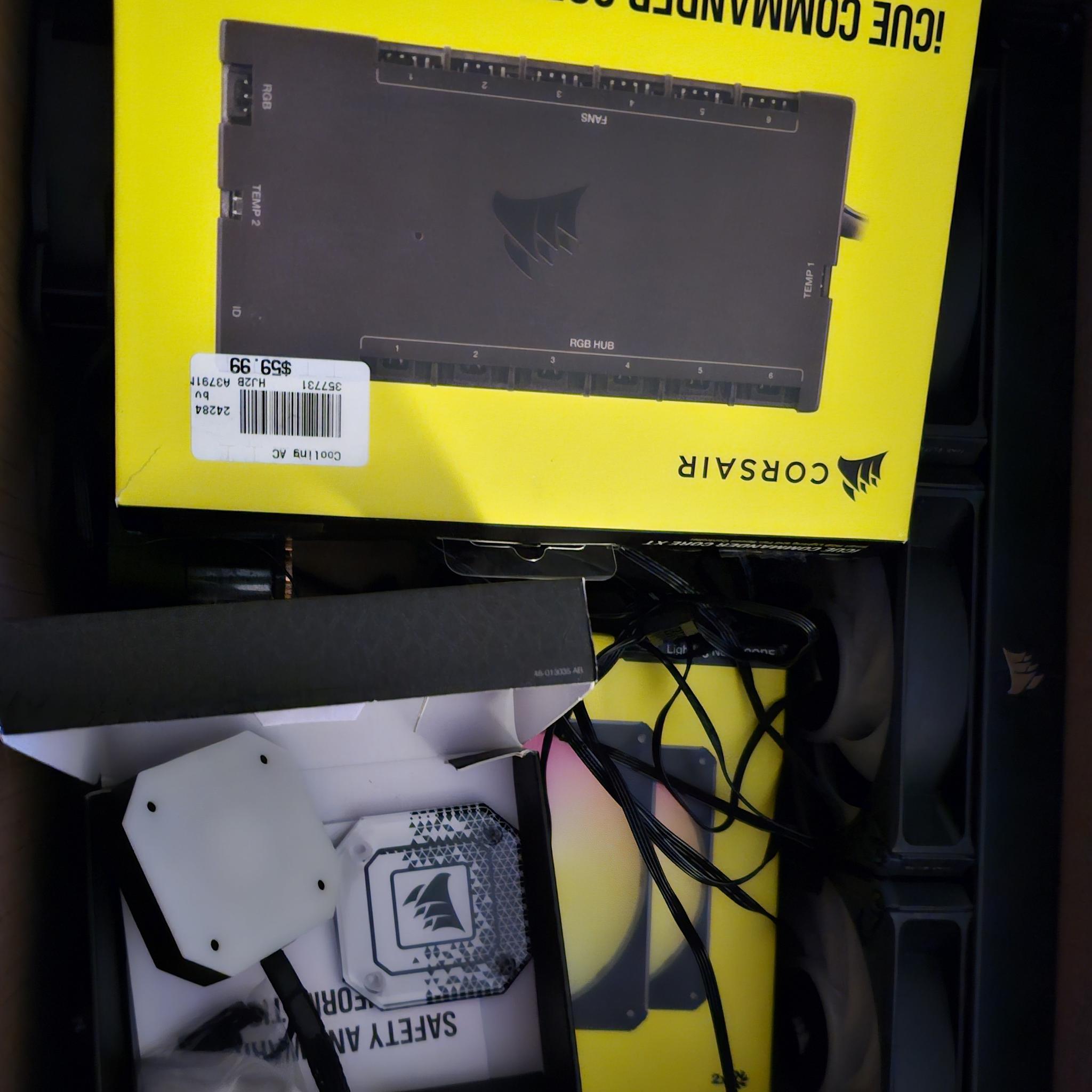 Corsair iCUE H150i Elite Capellix Liquid CPU Cooler - Black version