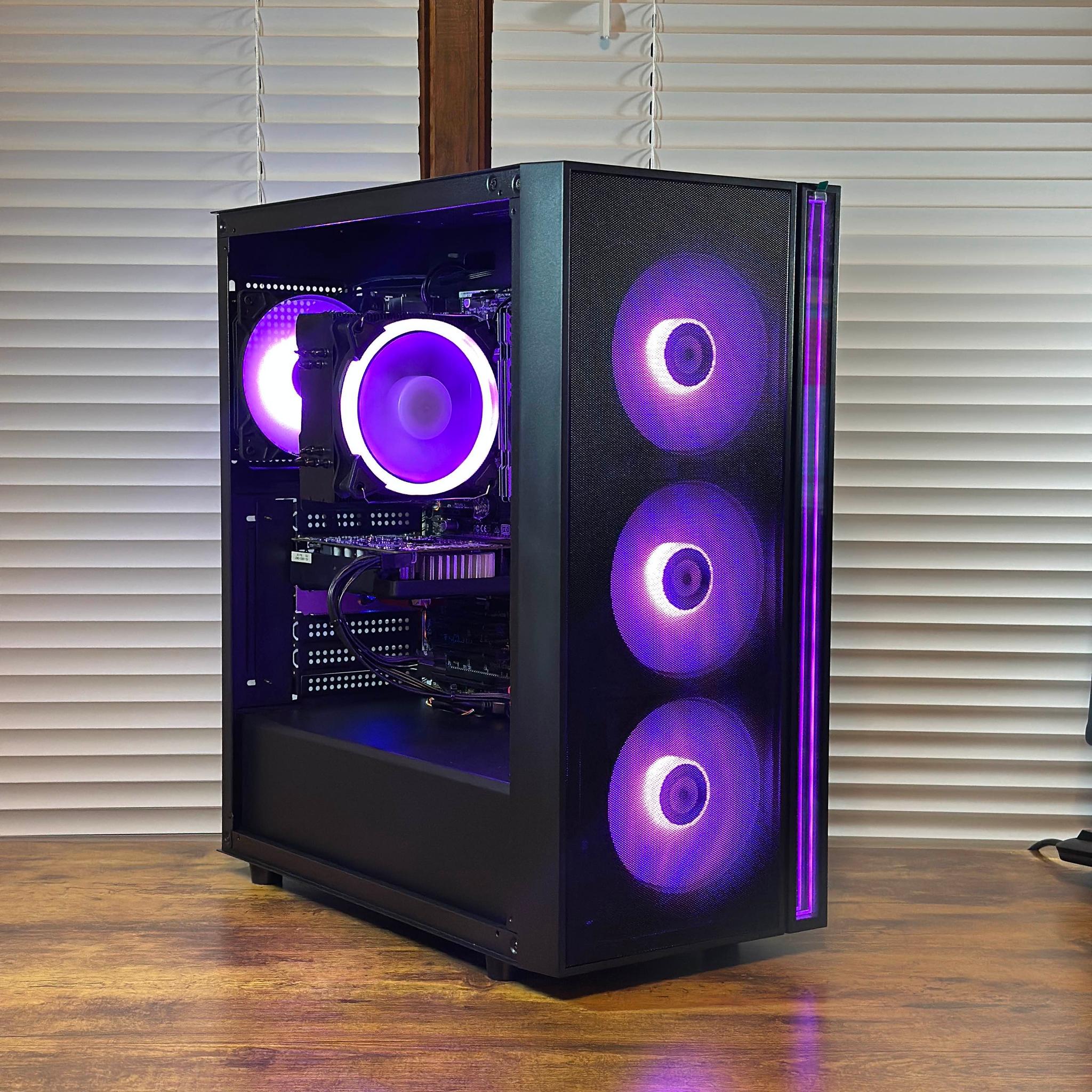 GTX 1660Ti 6GB | Intel i7 7700 | 16GB DDR4 |512GB SSD | Win11 | WIFI | 1080P Gaming PC