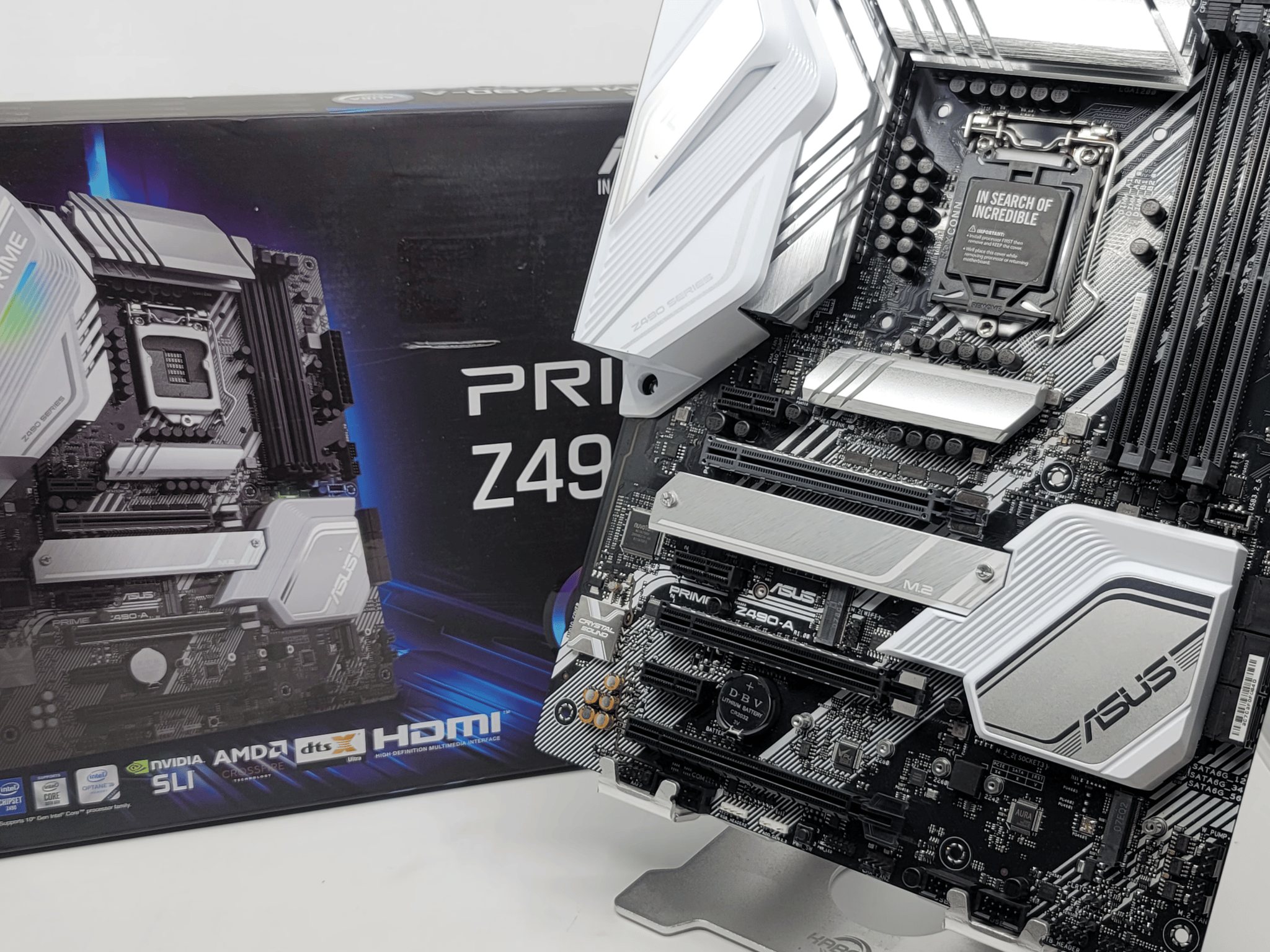 ASUS Prime Z490-A Intel LGA 1200 DDR4 ATX Motherboard