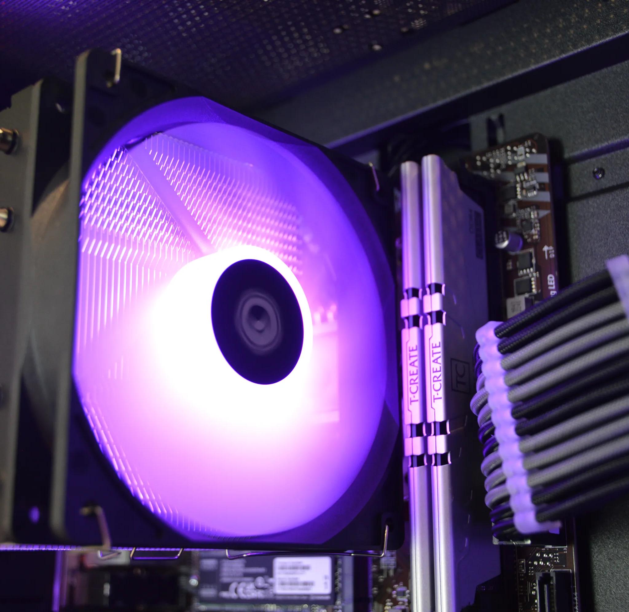 🟣⚫️| RX 580 8GB | Ryzen 5 2600 | 16GB DDR4 RAM | 1TB NVME SSD | Violet Night |