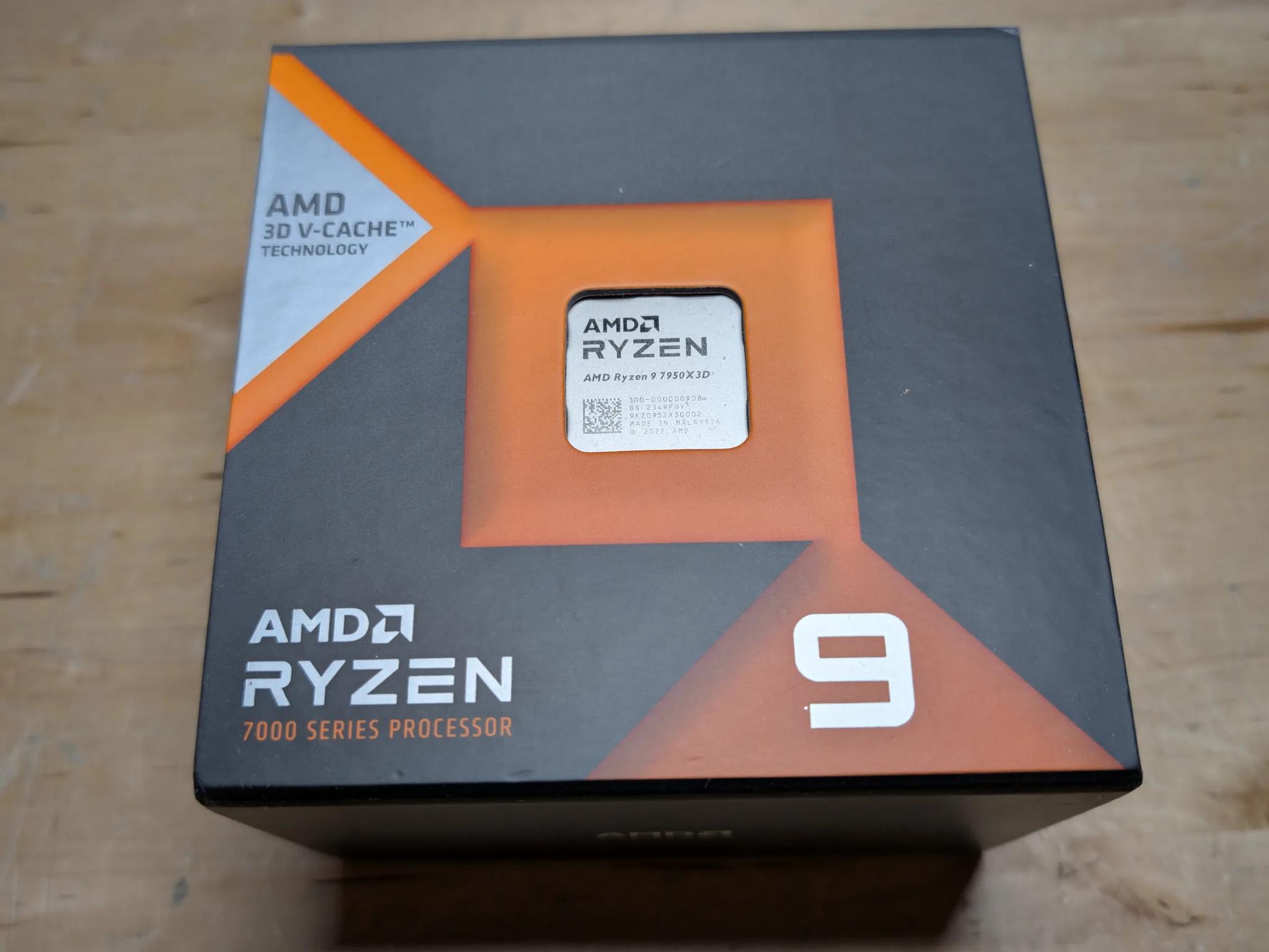 BNIB Ryzen 9 7950x3D