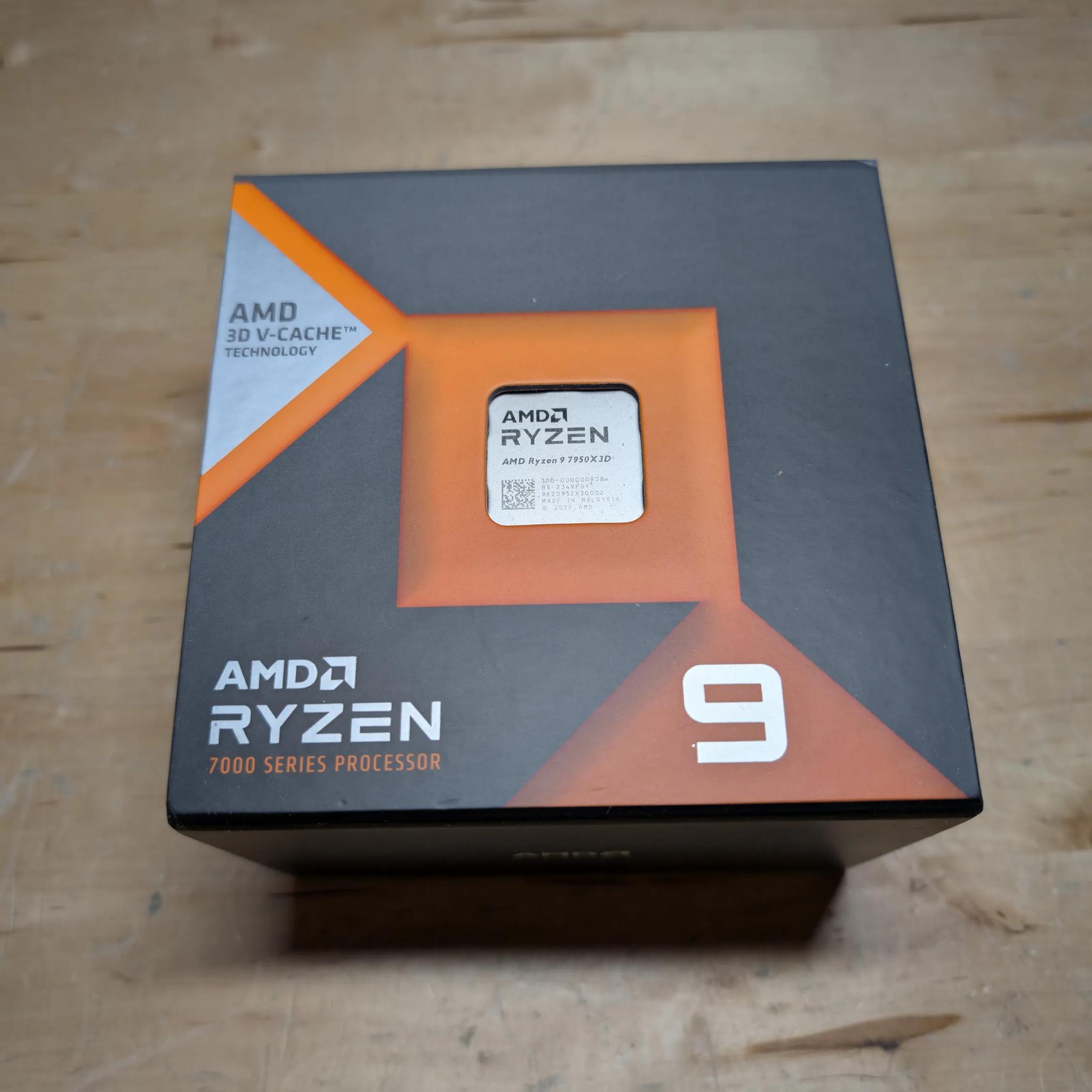 BNIB Ryzen 9 7950x3D