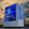 🧊 Frozone – White & Blue RTX 3060 Ti Build | 3700X + 1TB NVMe + 32GB DDR4 🎮❄️