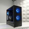 Black RGB Gaming PC - Ryzen 5 3600X - RTX 4060