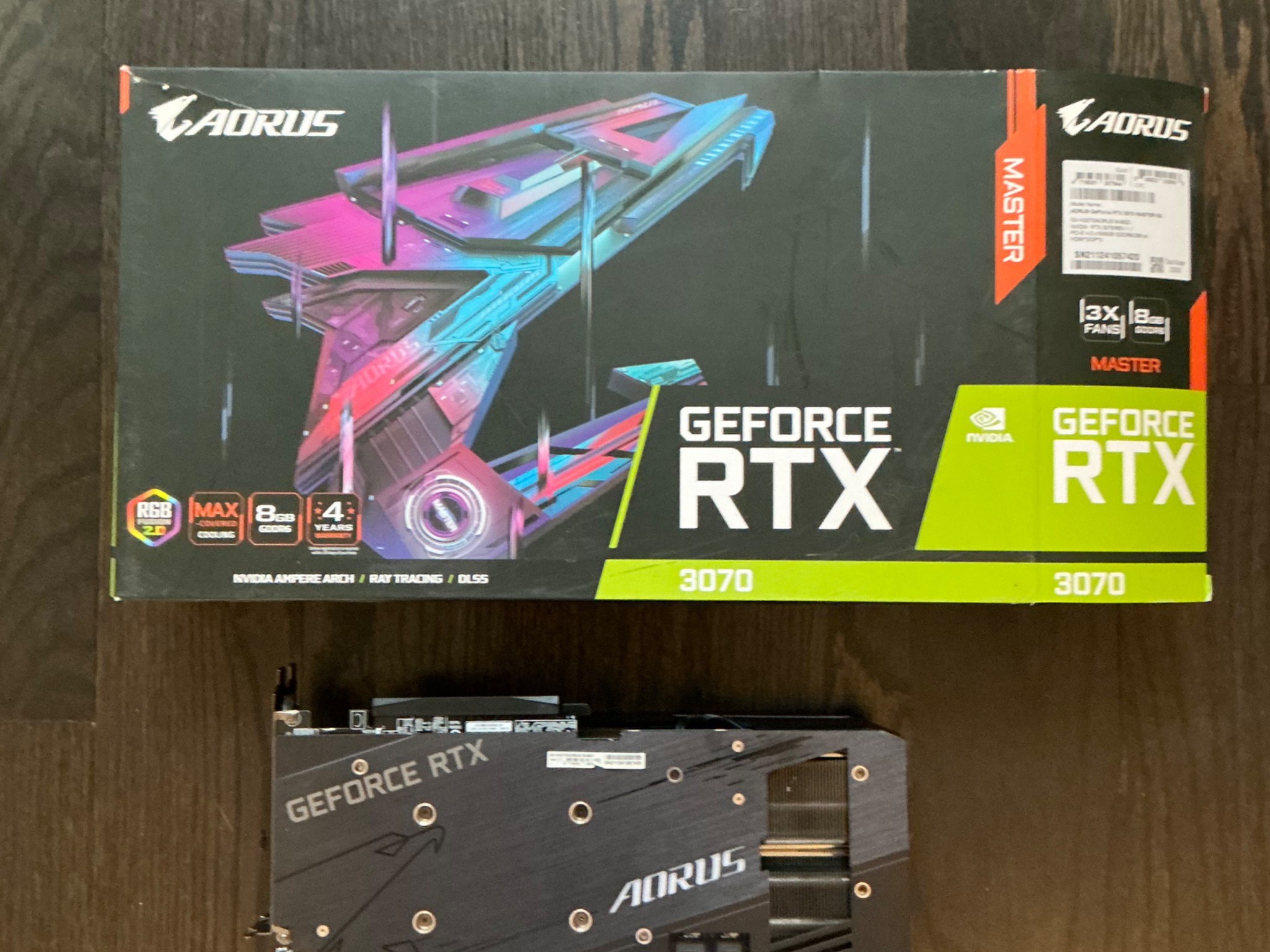 Gigabyte AORUS GEFORCE RTX 3070