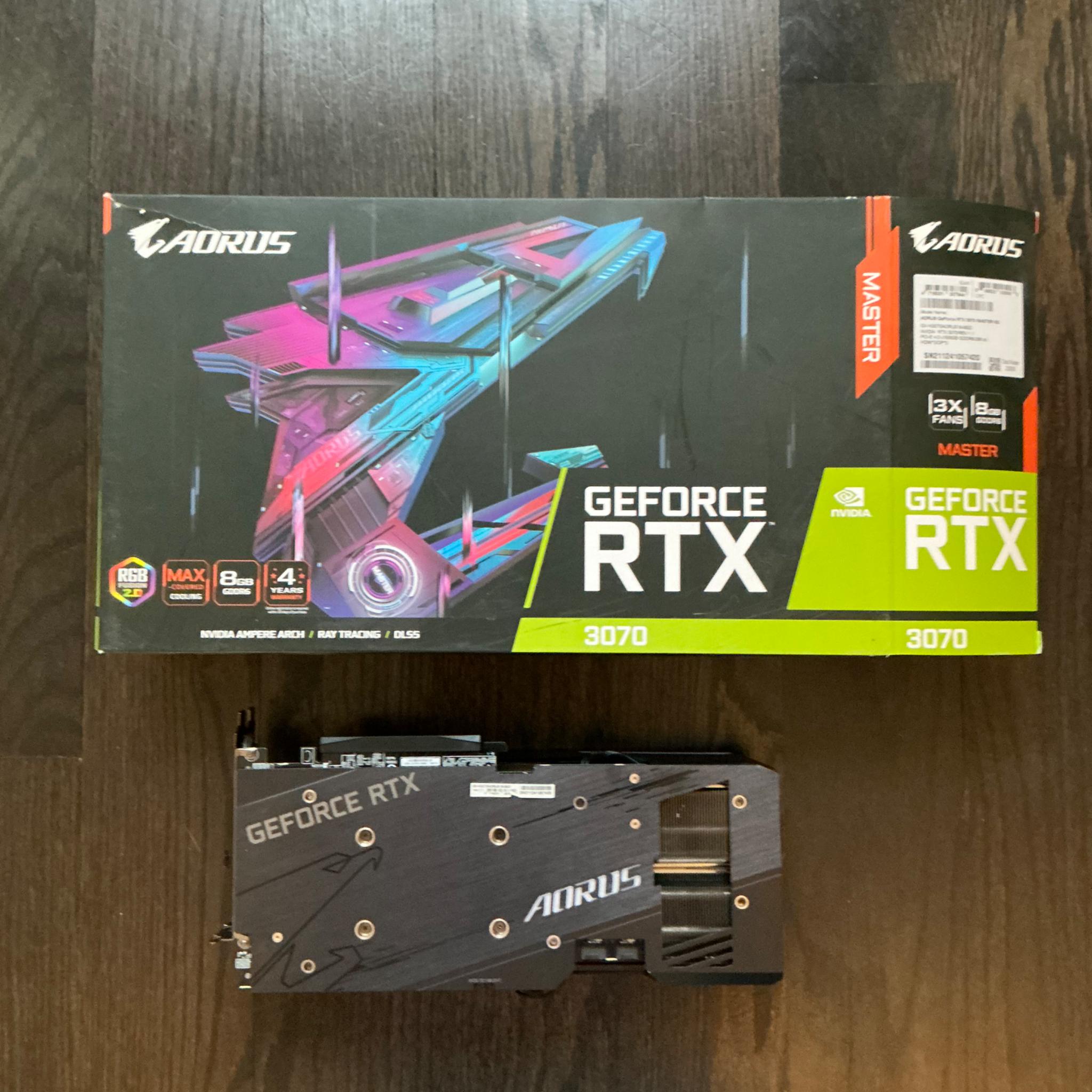 Gigabyte AORUS GEFORCE RTX 3070