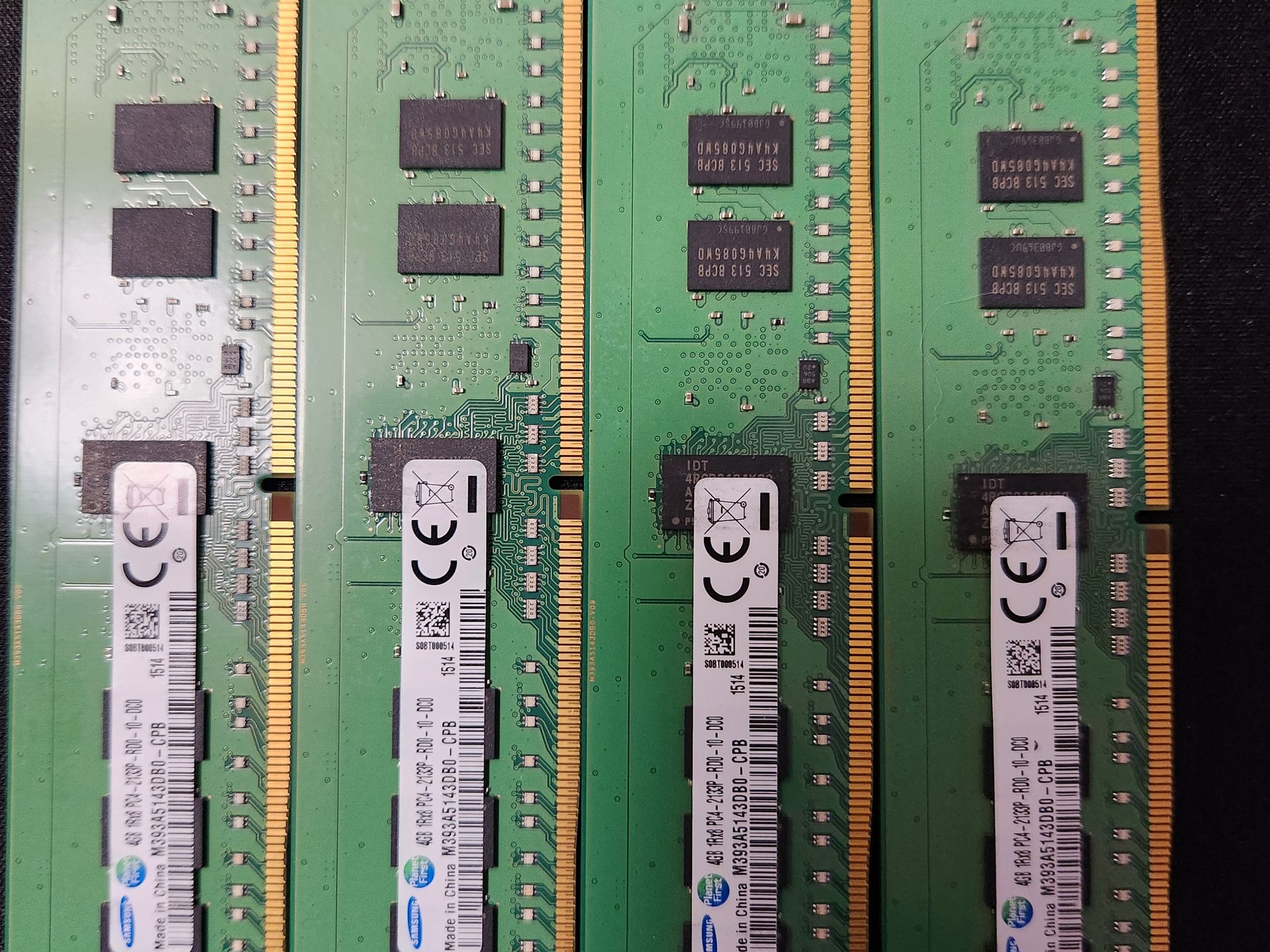 14 Sticks of DDR4 Ram "Not Working"