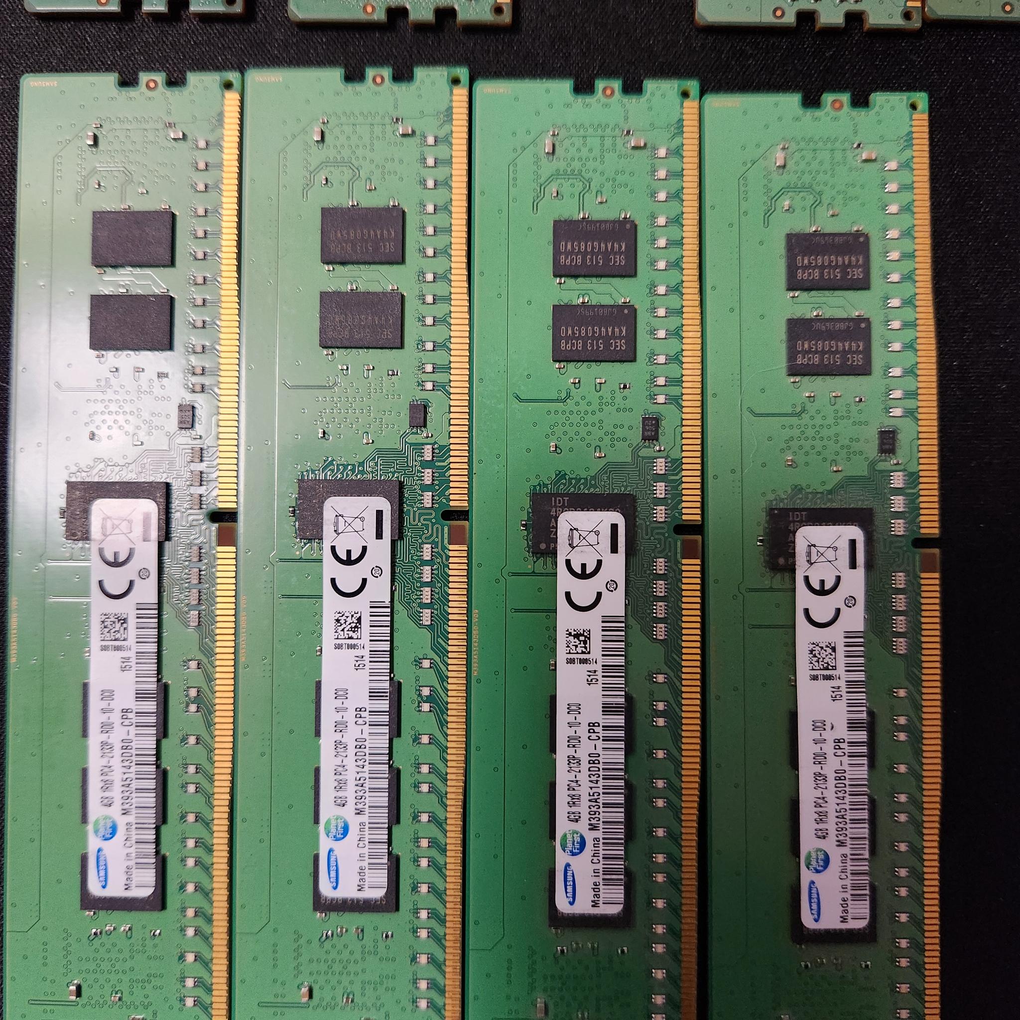 14 Sticks of DDR4 Ram "Not Working"