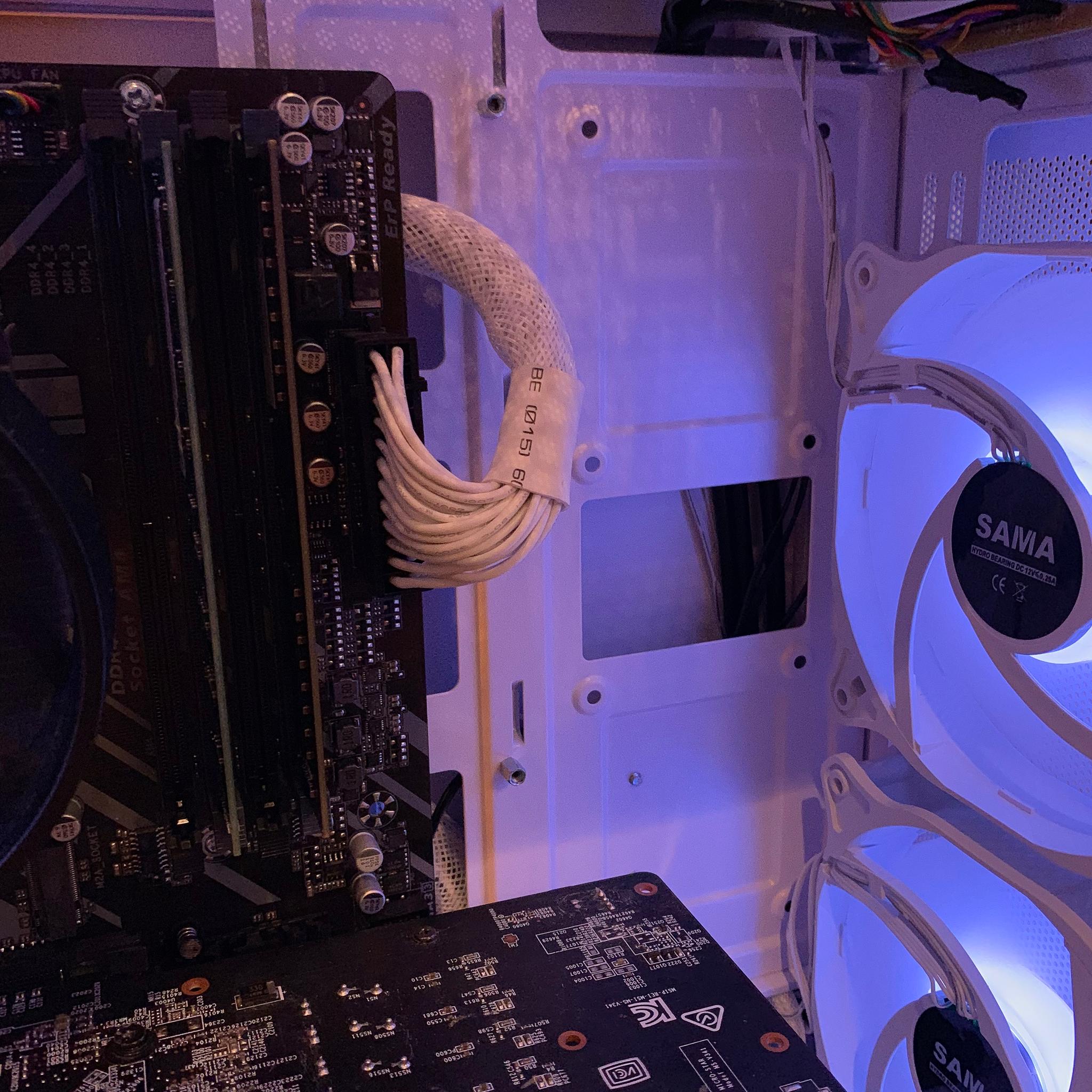 RYZEN 5 1600 RX 480 FORTNITE READY 16GB RAM 1000GB SSD ARGB CUSTOM WINDOWS 10 PC