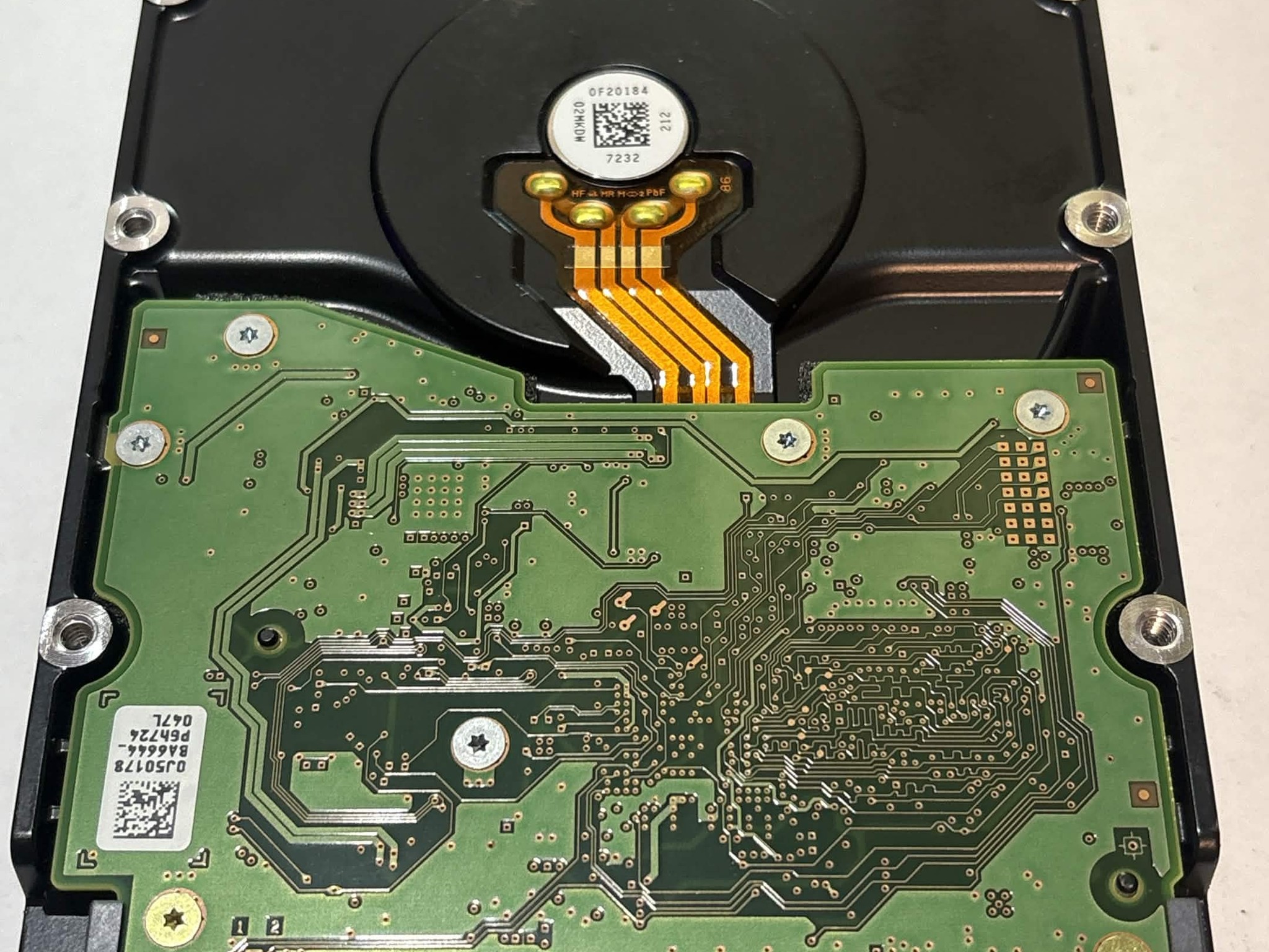 WD Gold 4TB WD4002FYYZ 7200RPM SATA Datacenter HDD – 14,687 Hours – SMART Good