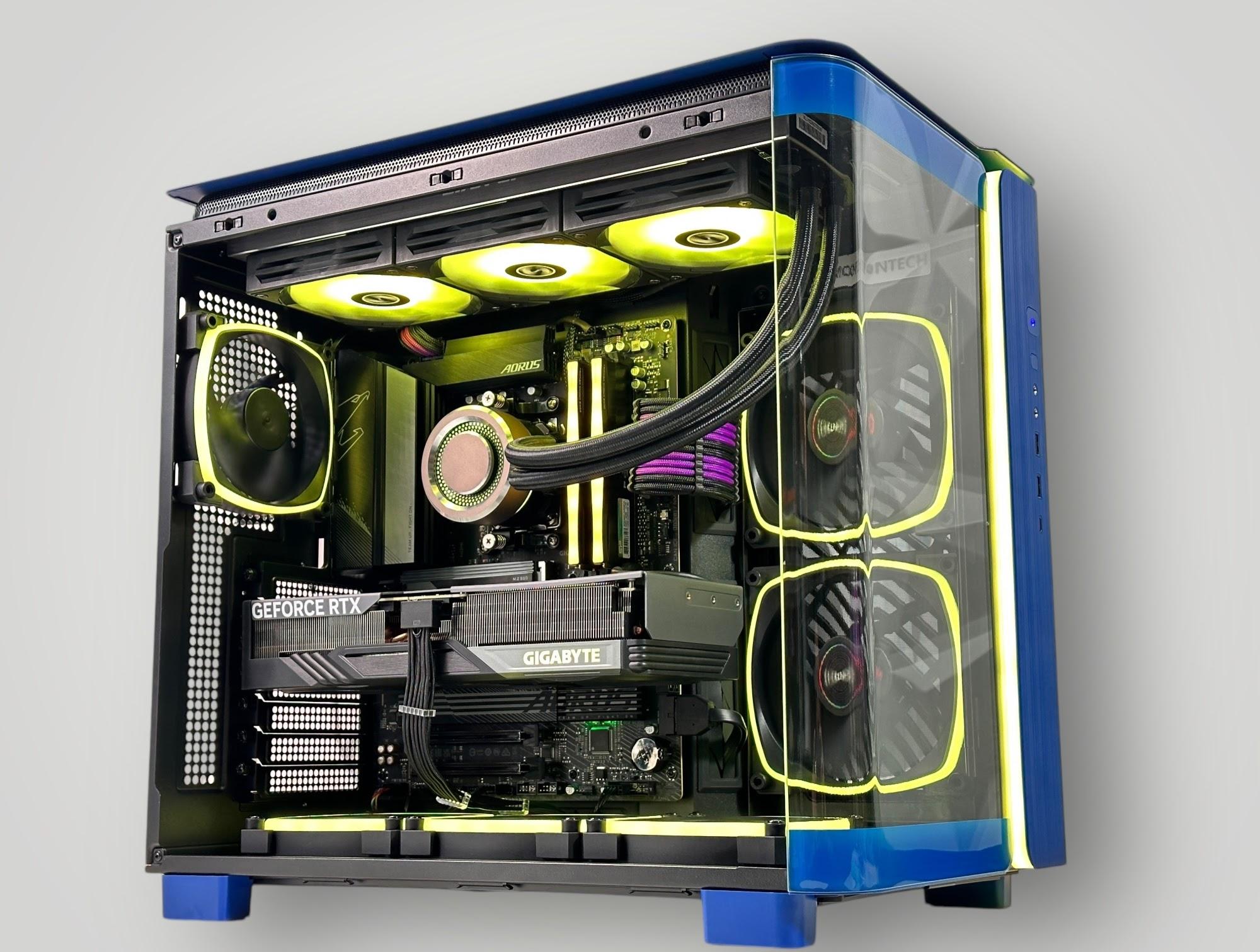 [🏷️💲Sale]🌑Liquid Cooled Gaming PC🔭Nvidia RTX 4070 Ti 12GB🔭Intel 13600KF 14 core🔭32GB DDR4