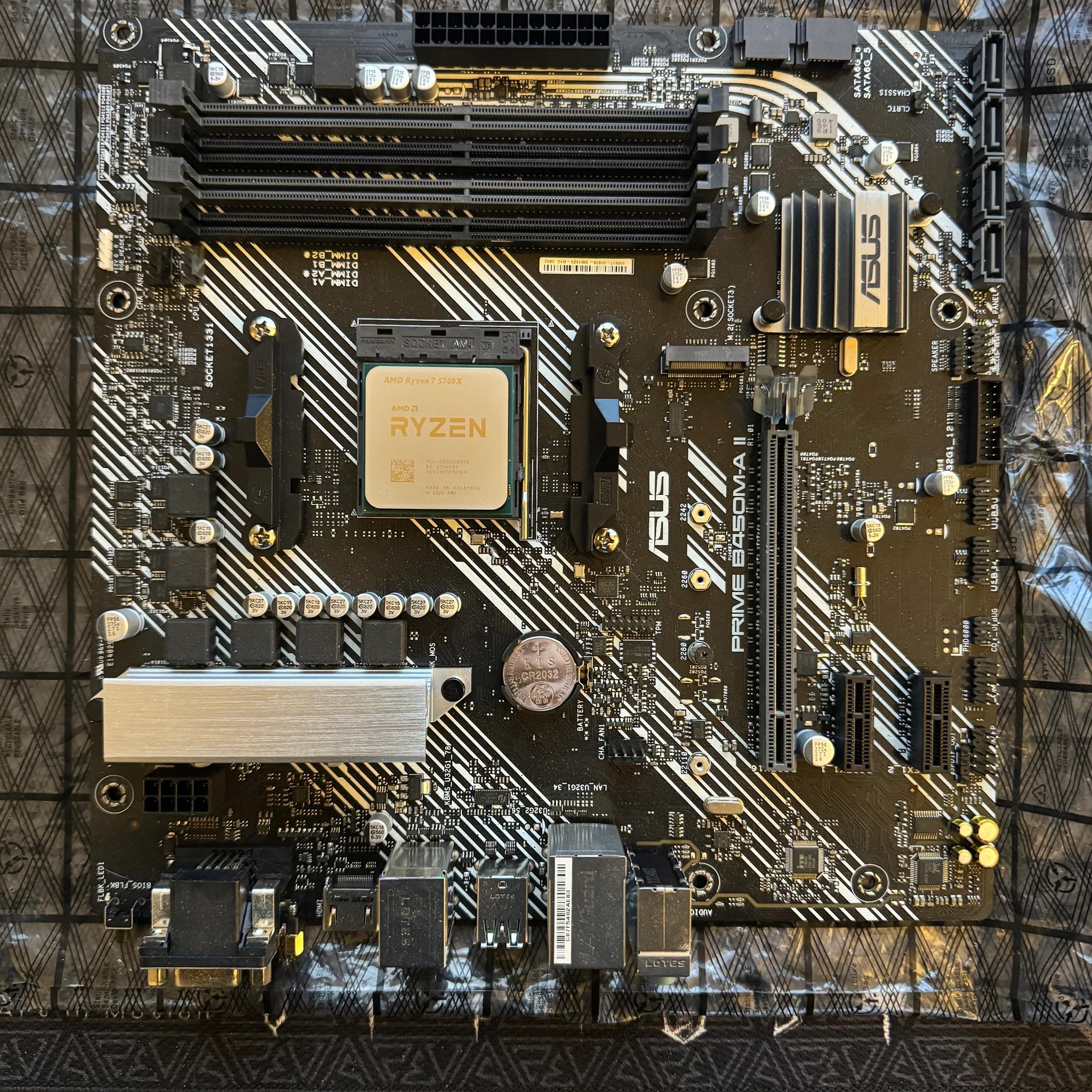 Bundle! Ryzen 7 5700X + Mobo & Ram