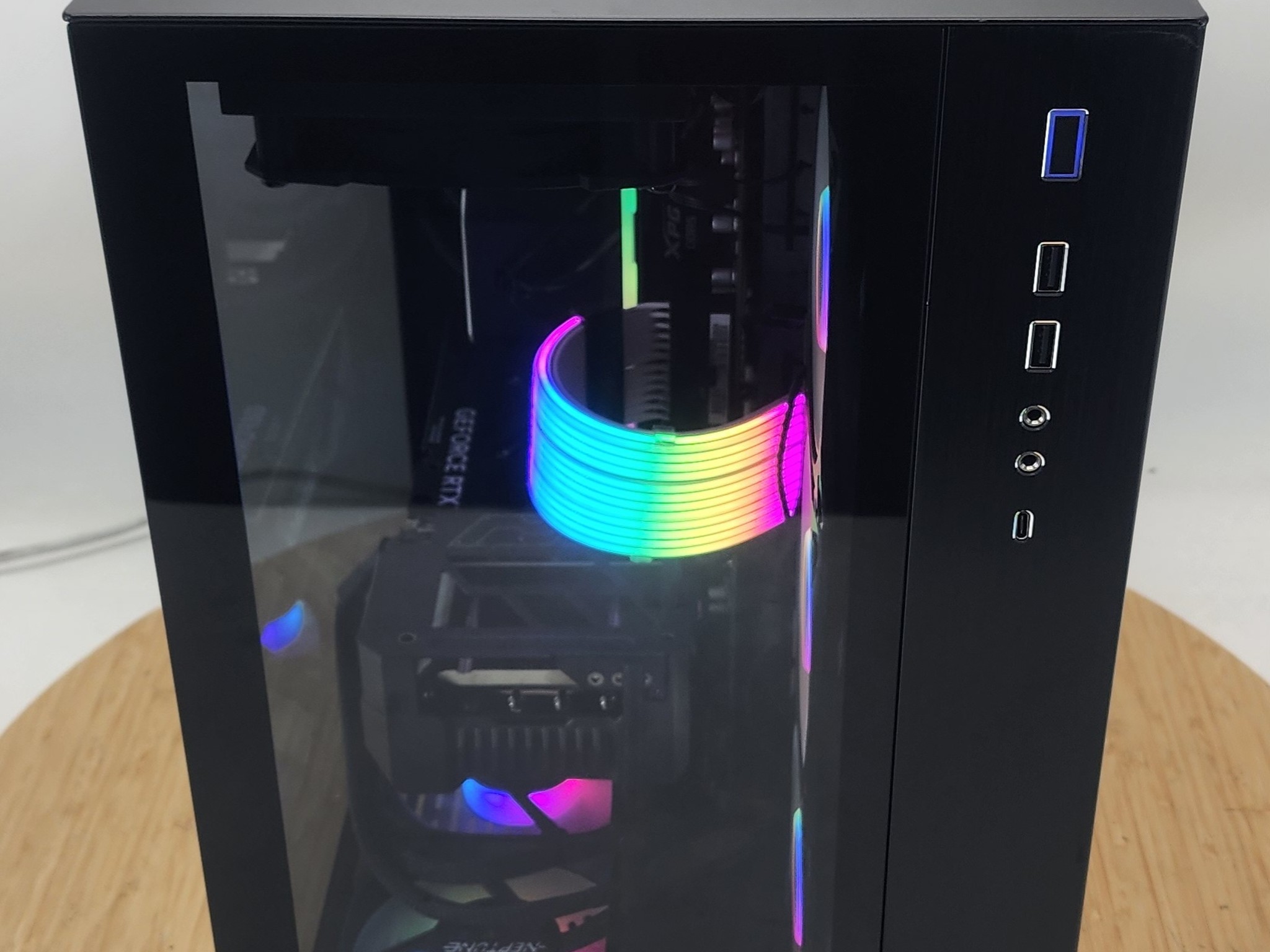 Gaming PC Ryzen 7 7800X3D 32GB RAM 1TB SSD RTX 4070 Ti 12GB Windows 11 Computer