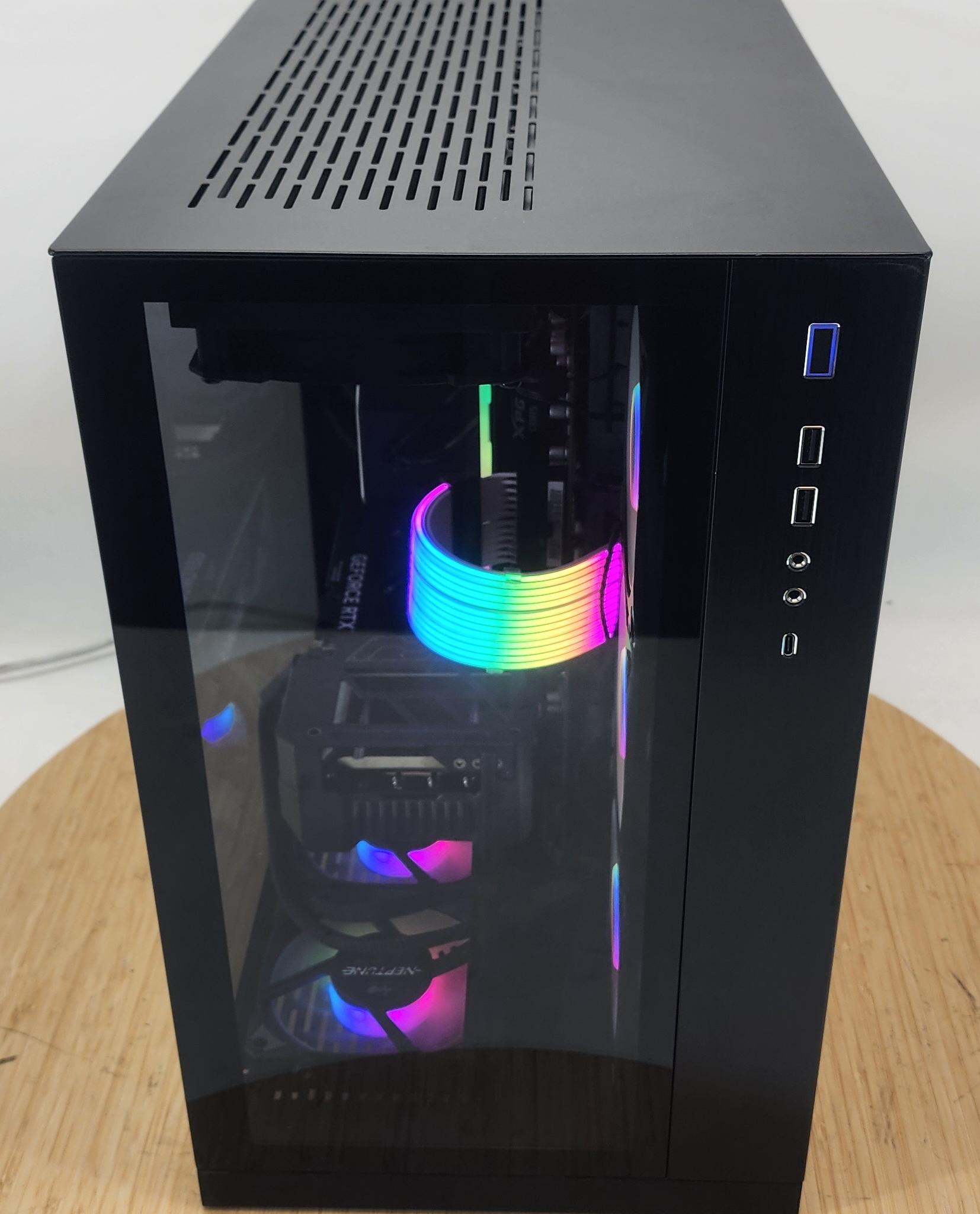 Gaming PC Ryzen 7 7800X3D 32GB RAM 1TB SSD RTX 4070 Ti 12GB Windows 11 Computer