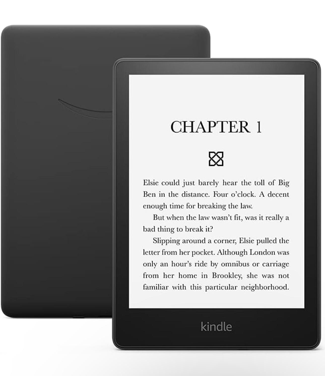 Kindle Paperwhite (8 GB) – 6.8" display and adjustable warm light – Black