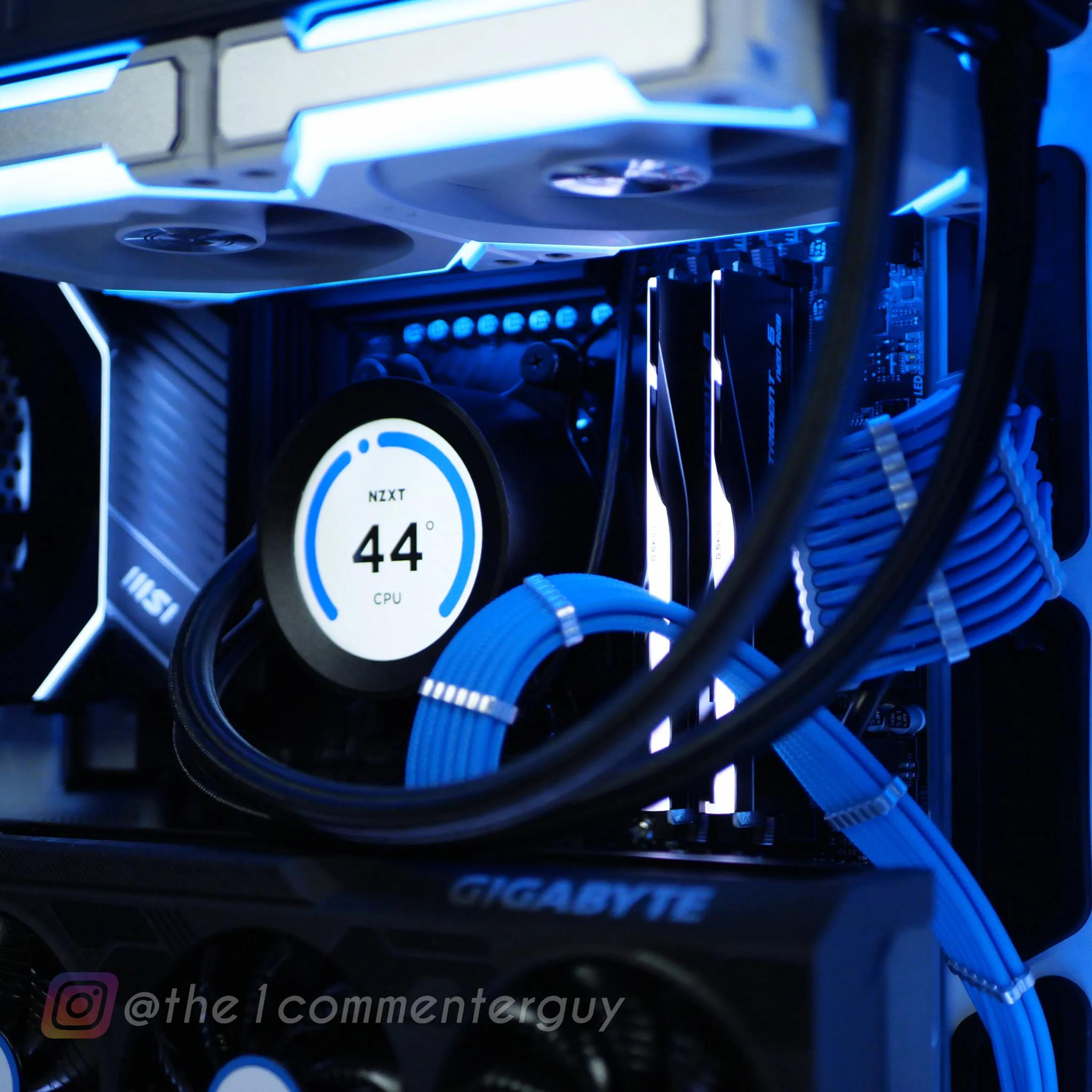 🔵Oreo Blizzard | Ryzen 7 7700, RTX 4070 Super, 2TB Nvme, 32gb DDR5 RGB