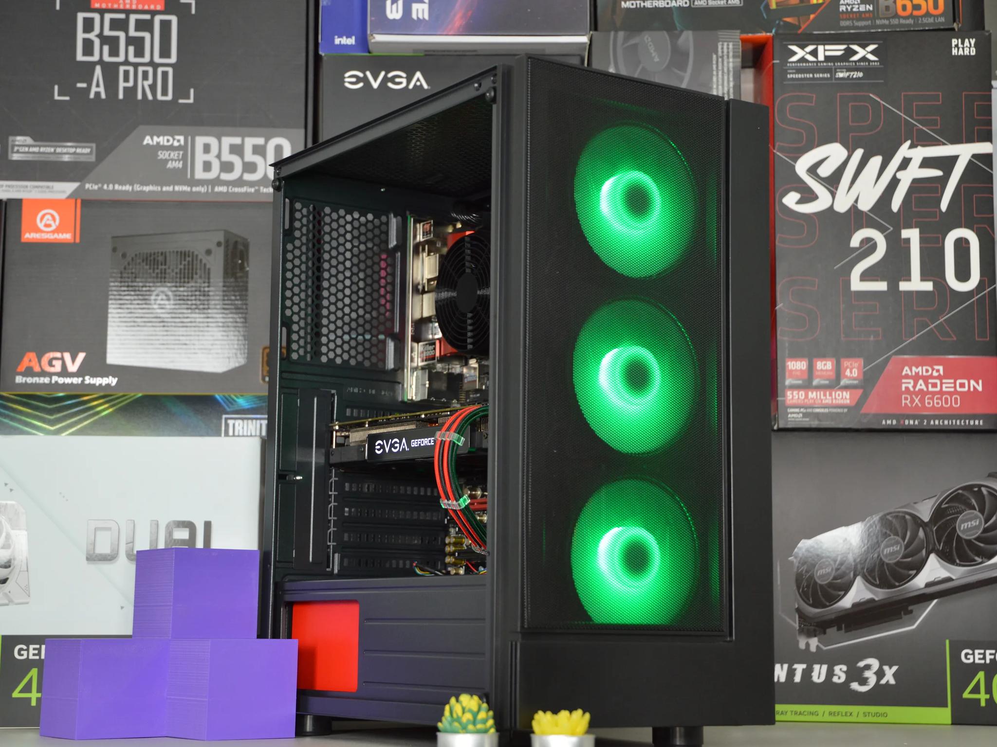 🥊🥊| GTX 1060 3GB | INTEL i5-4690K | 16GB RAM | 512GB NVME SSD | Crimson Punisher |