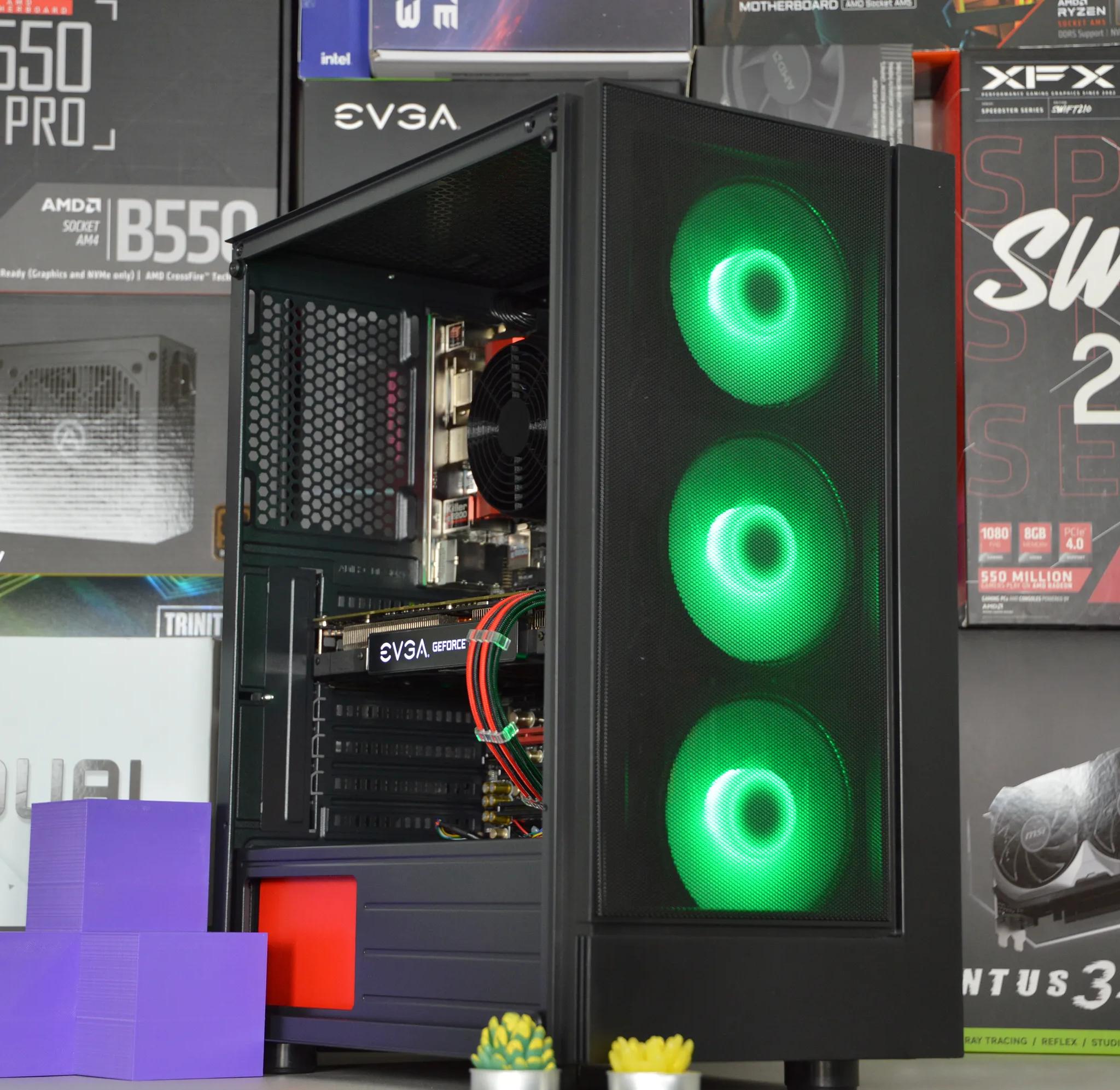 🥊🥊| GTX 1060 3GB | INTEL i5-4690K | 16GB RAM | 512GB NVME SSD | Crimson Punisher |