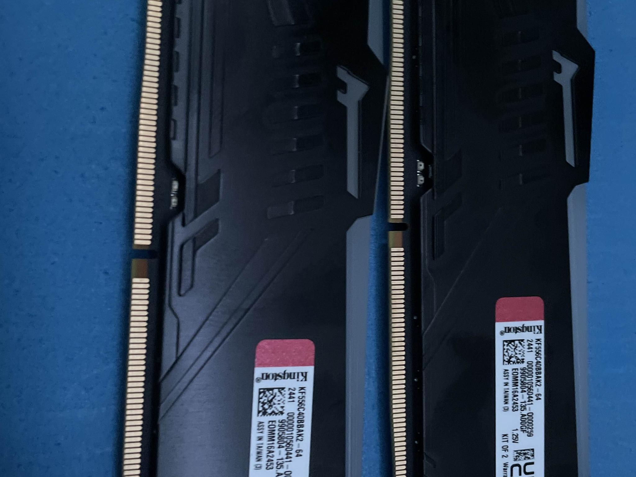64 Gigs of ddr5 Kingston ram