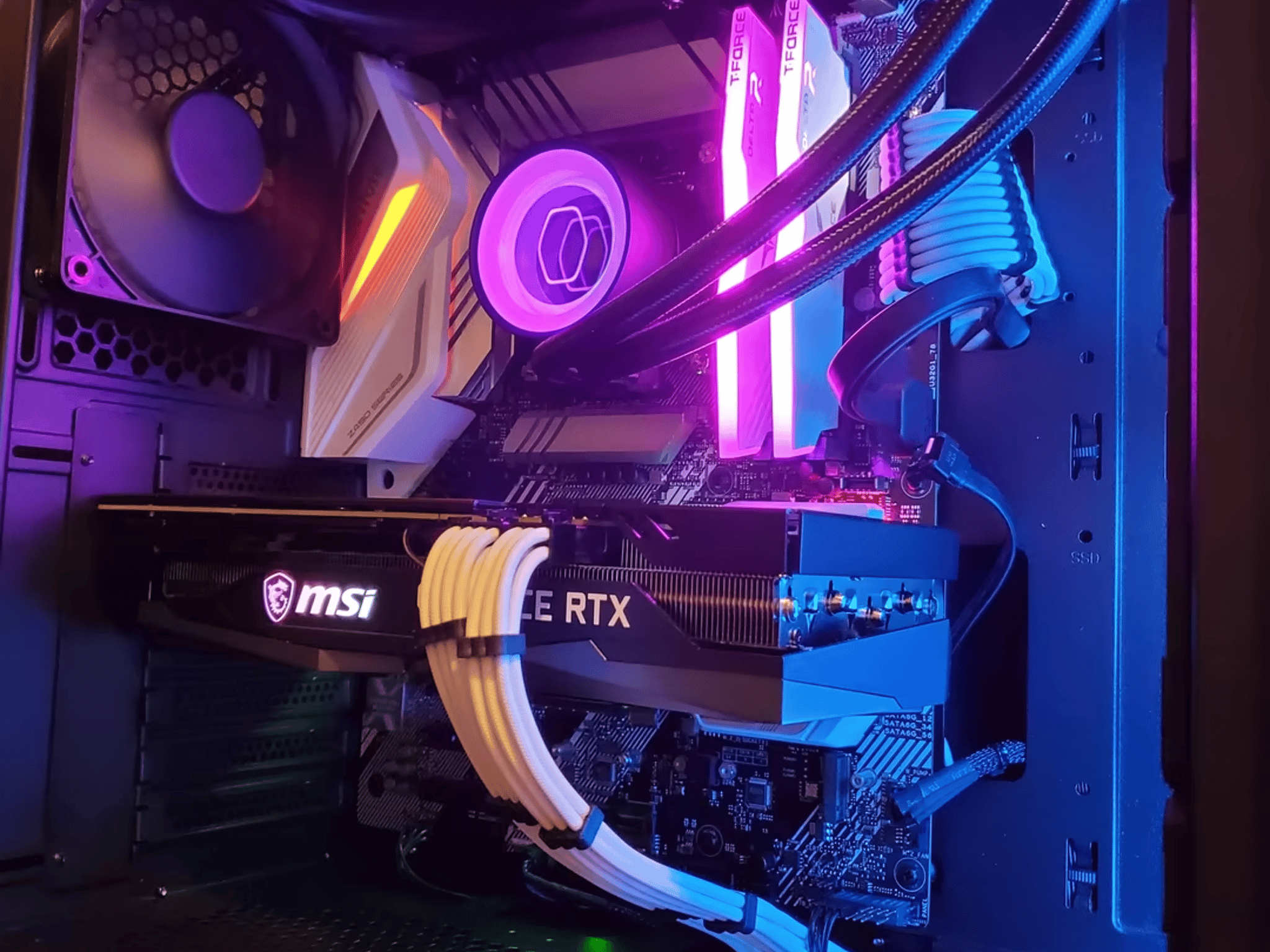 Custom 10700K | RTX 3060ti | 32GB 3200MHz | 1TB NVME SSD Gaming PC
