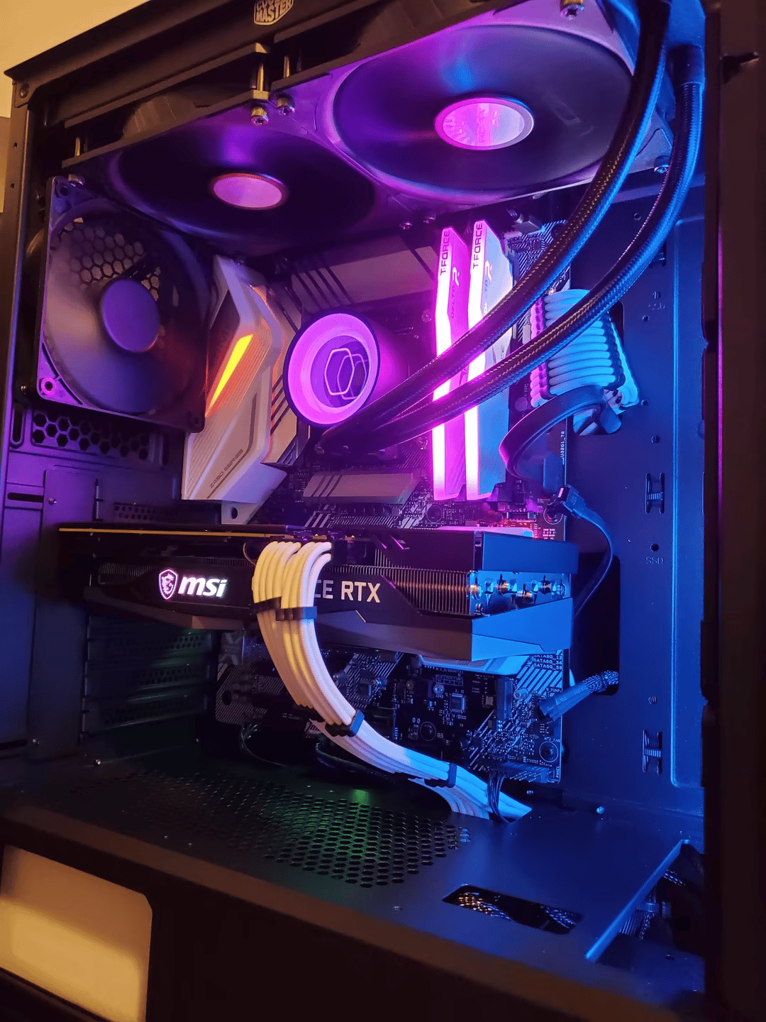 Custom 10700K | RTX 3060ti | 32GB 3200MHz | 1TB NVME SSD Gaming PC
