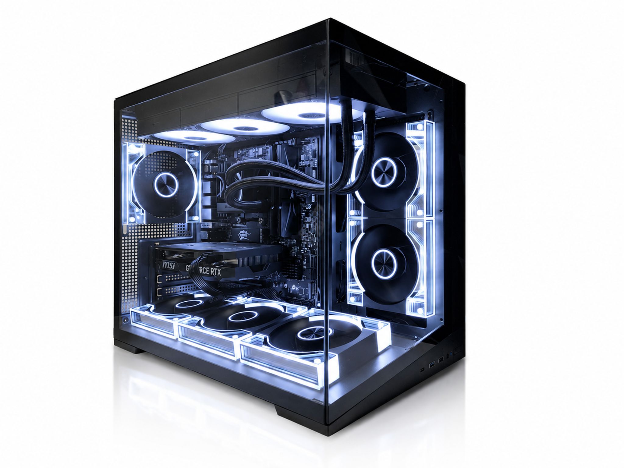 RADIANCE Gaming PC | Ryzen 5 5500 | RTX 4060 8GB | 1TB NVMe | 360mm AIO