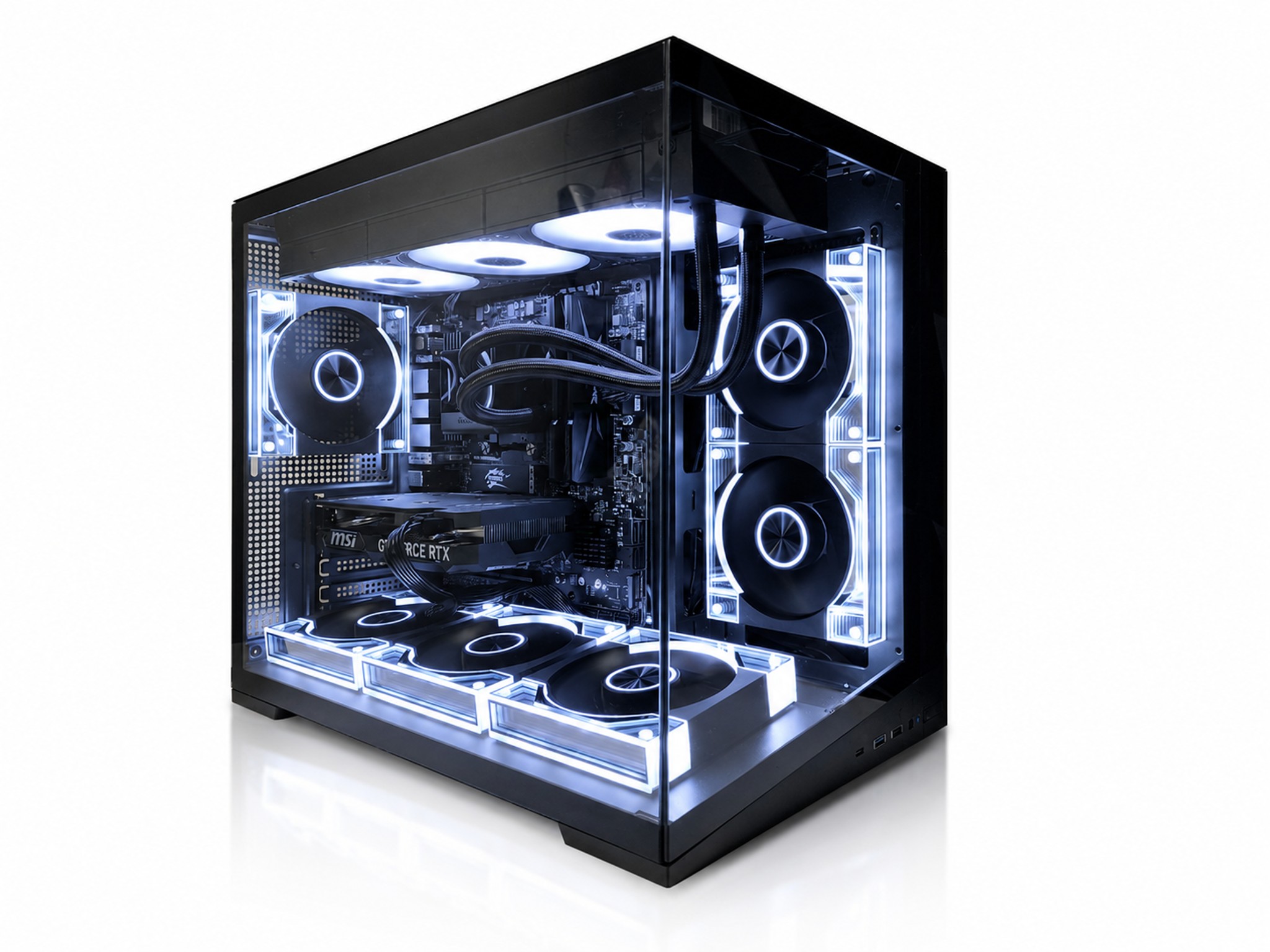 RADIANCE Gaming PC | Ryzen 5 5500 | RTX 4060 8GB | 1TB NVMe | 360mm AIO